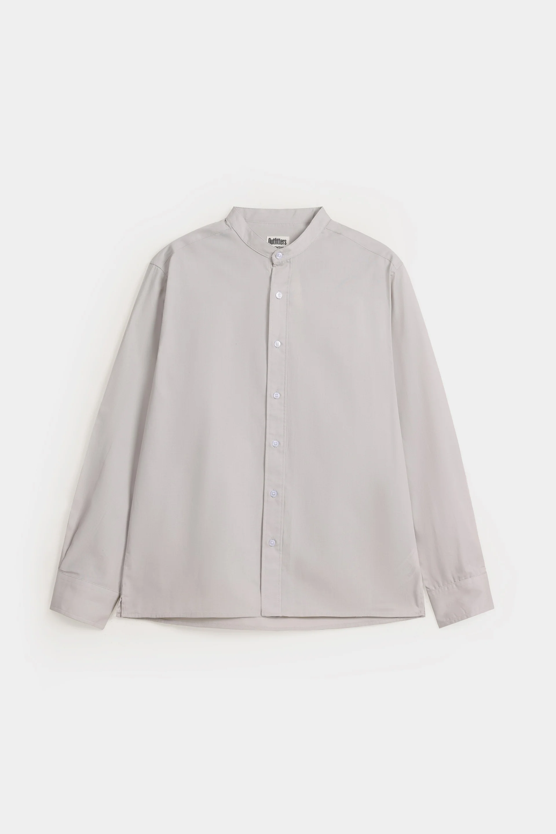 Basic Mandarin Collar Shirt - Image 10