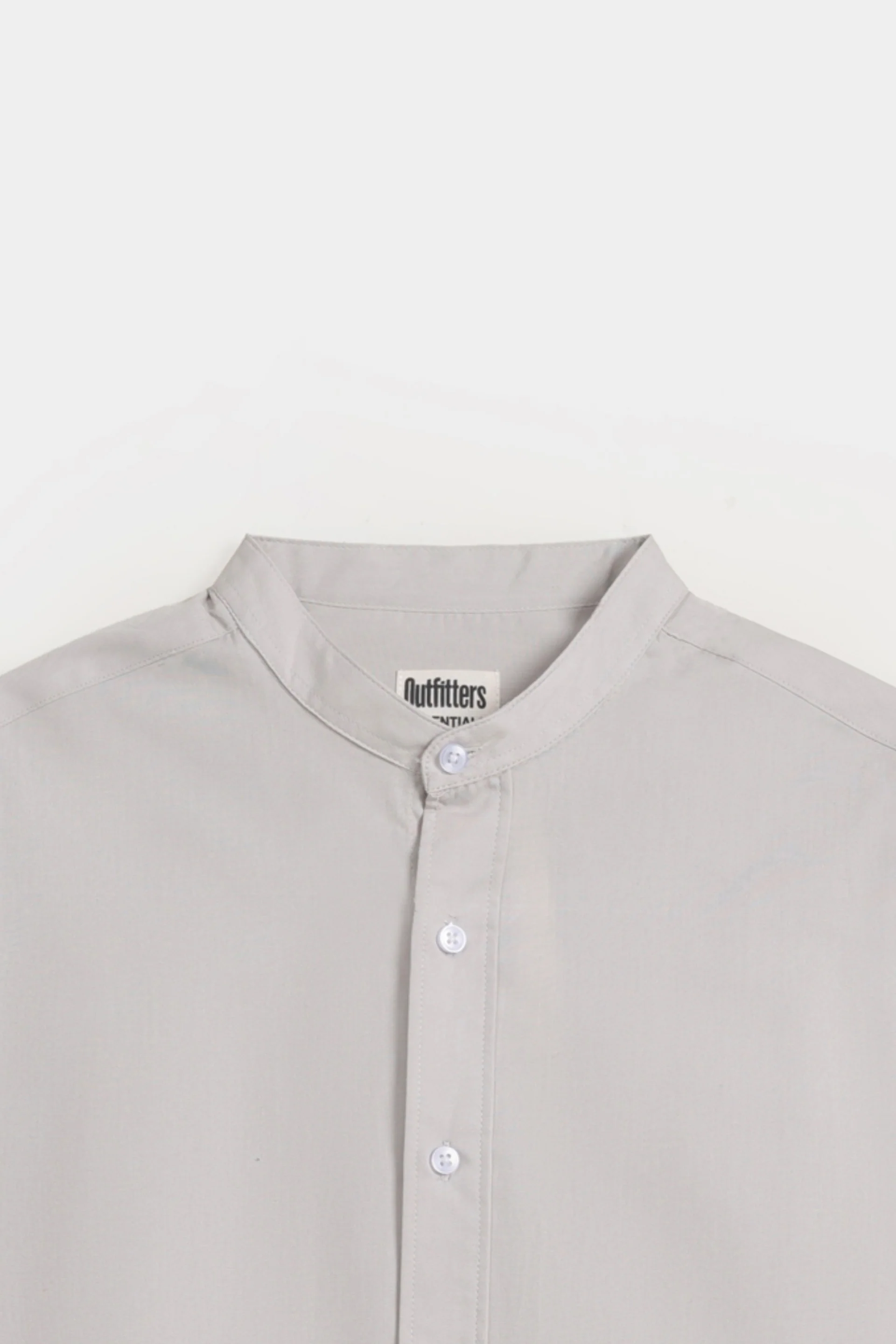 Basic Mandarin Collar Shirt - Image 11