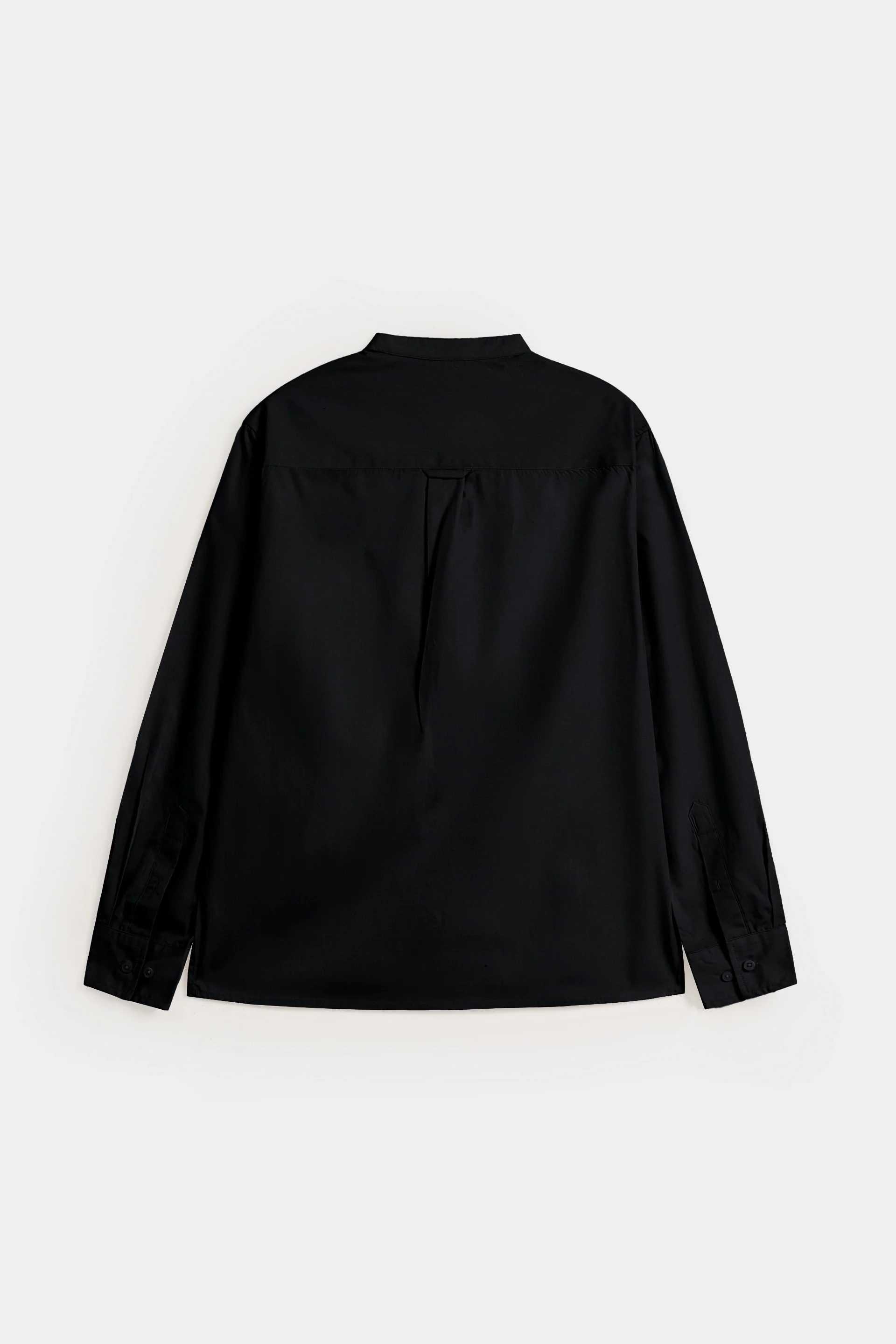 Basic Mandarin Collar Shirt - Image 5