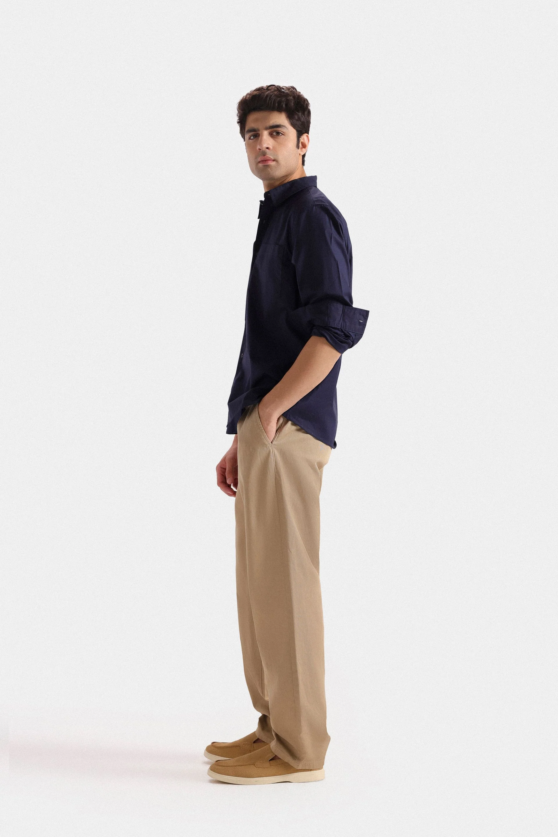 Basic Cotton Shirt - Image 3