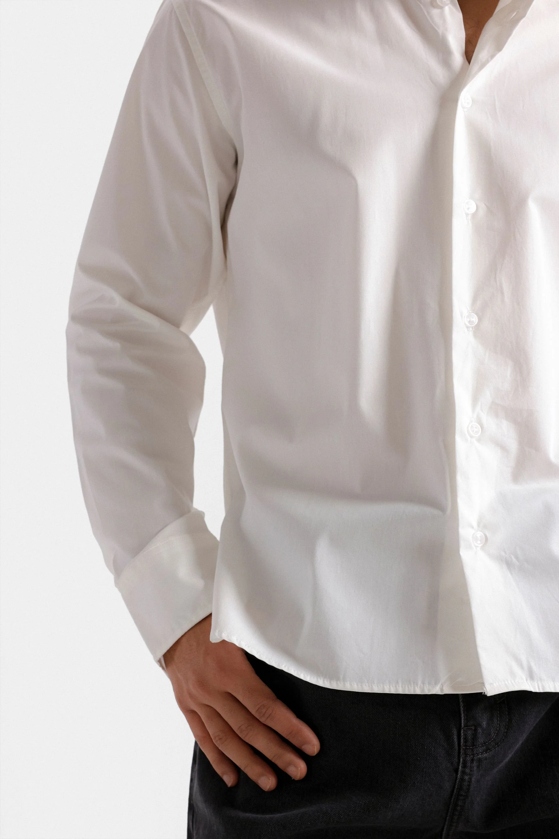 Basic Button Up Shirt - Image 2