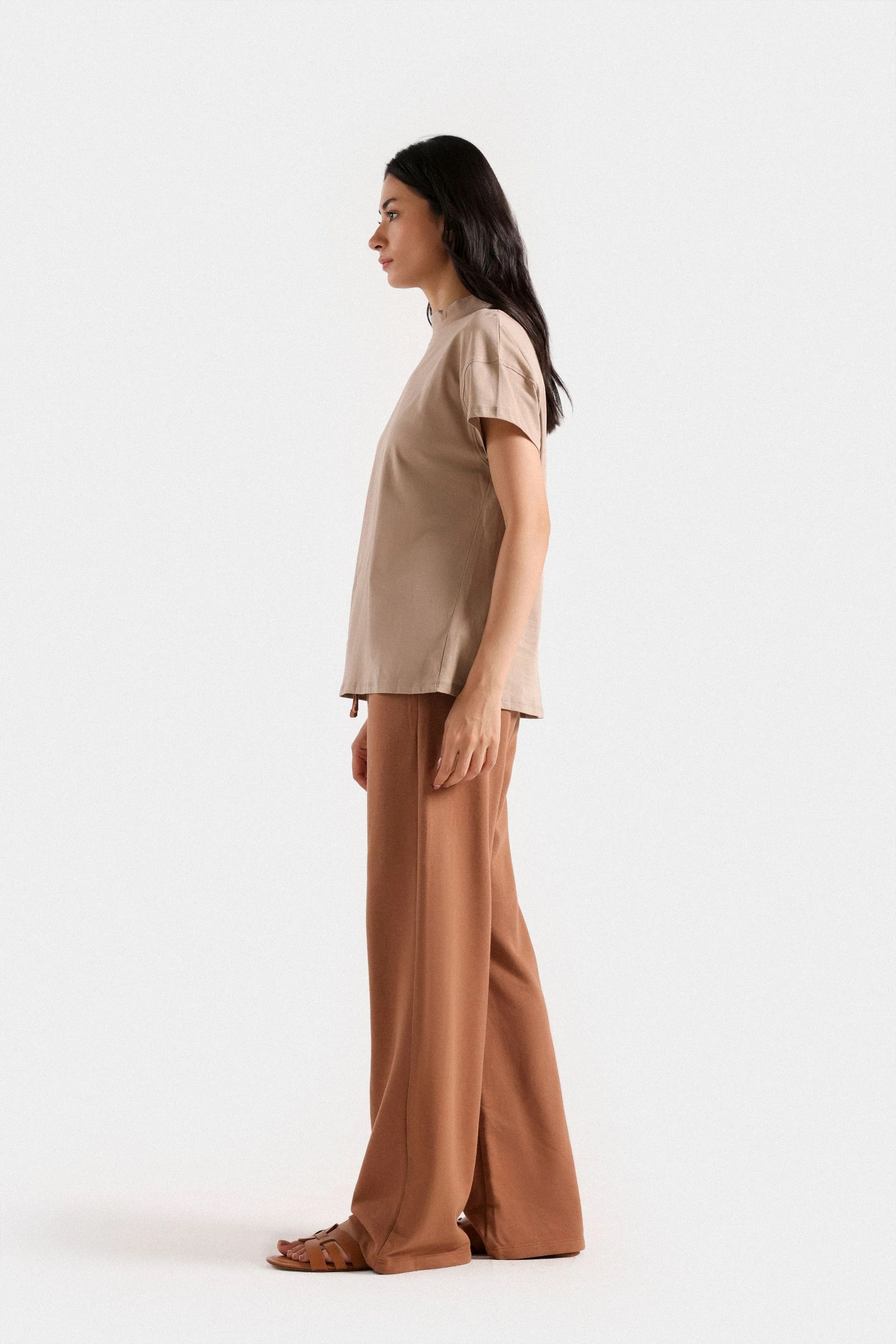 Mock Neck T-Shirt - Image 3