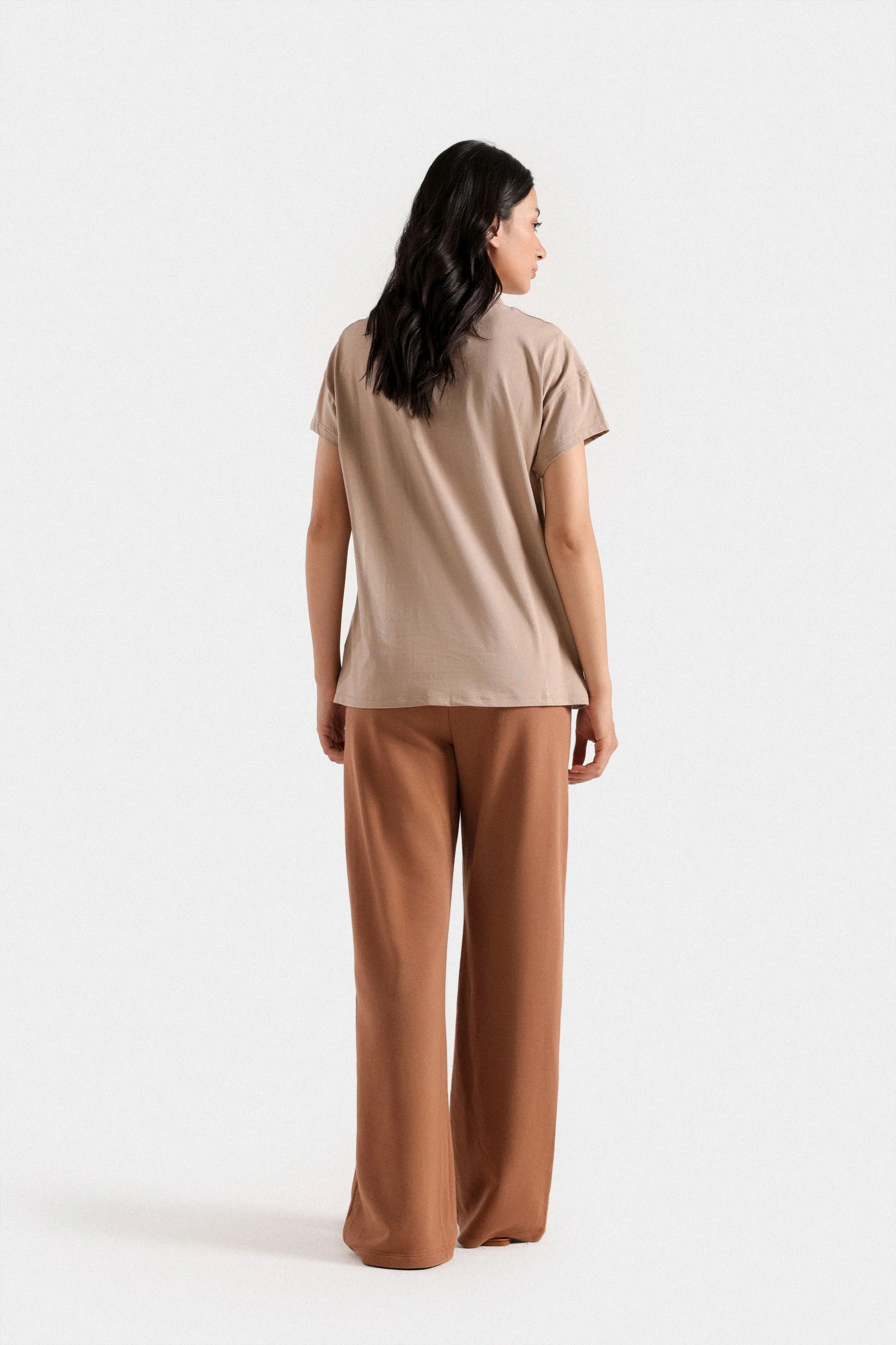 Mock Neck T-Shirt - Image 4