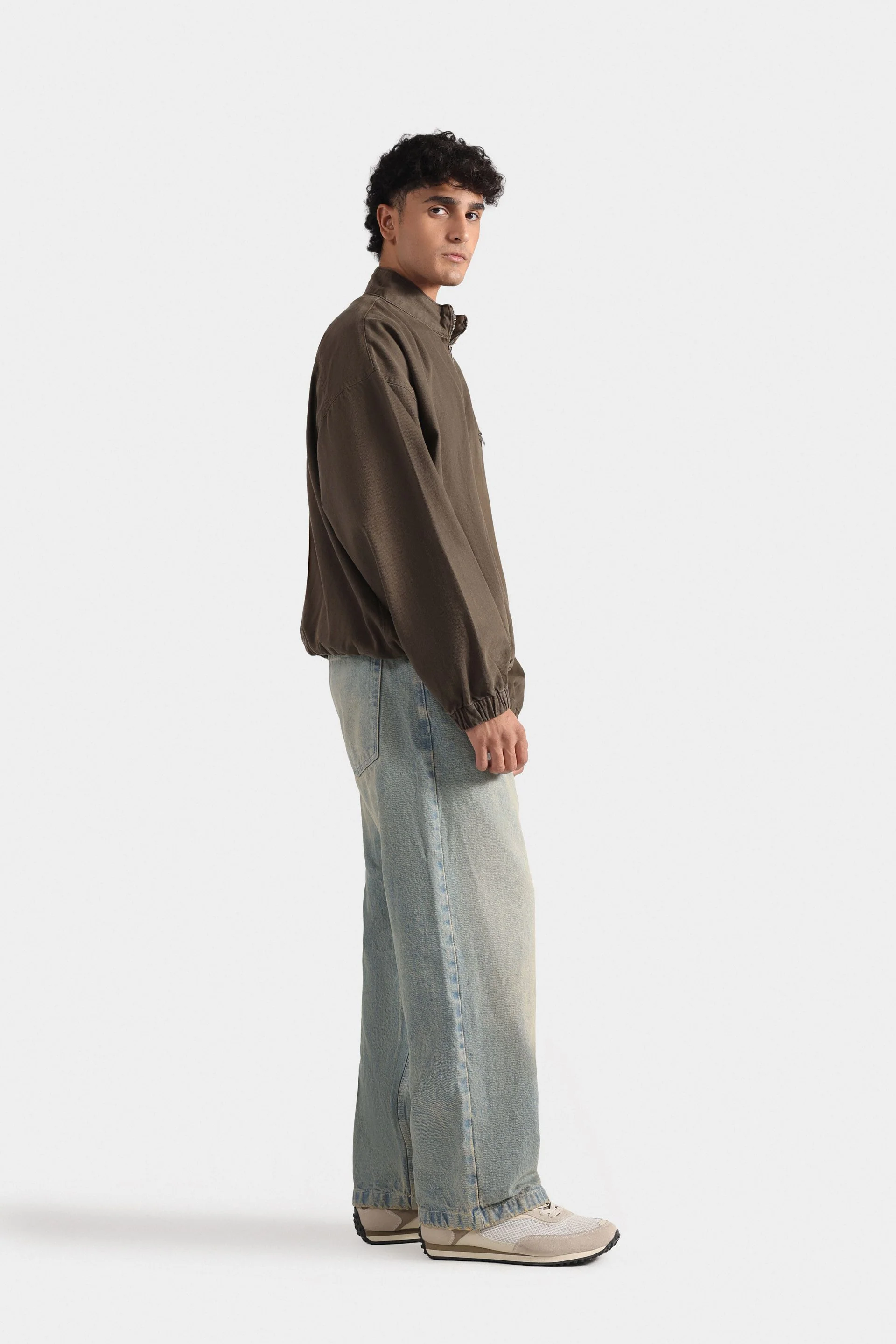 Quarter Zip-Up Shacket - Image 3