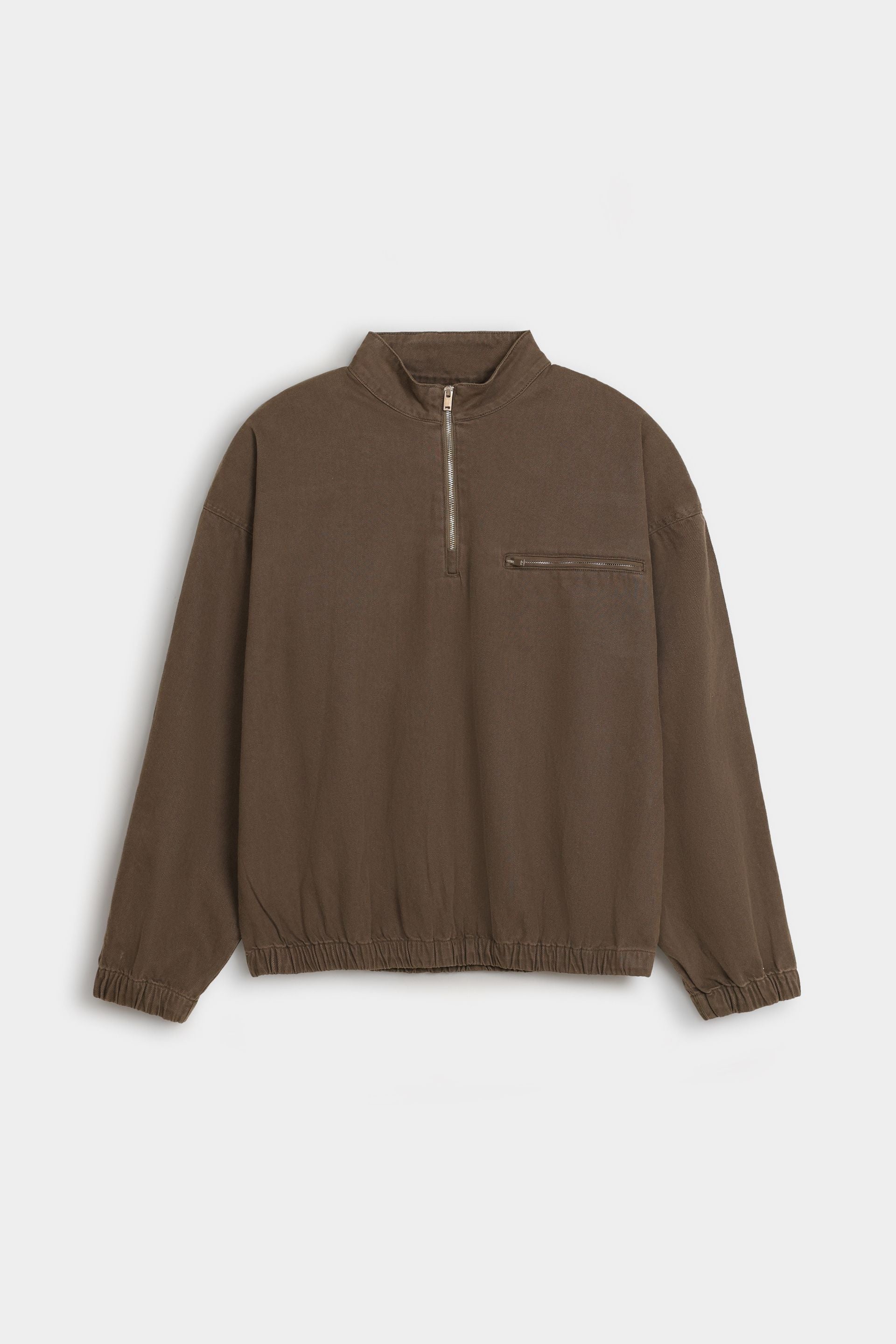 Quarter Zip-Up Shacket - Image 5