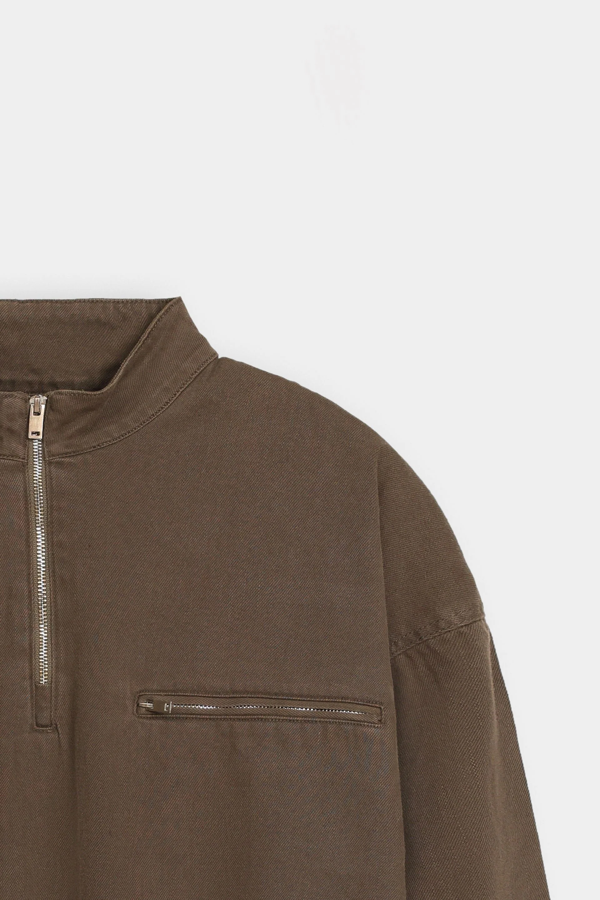 Quarter Zip-Up Shacket - Image 6