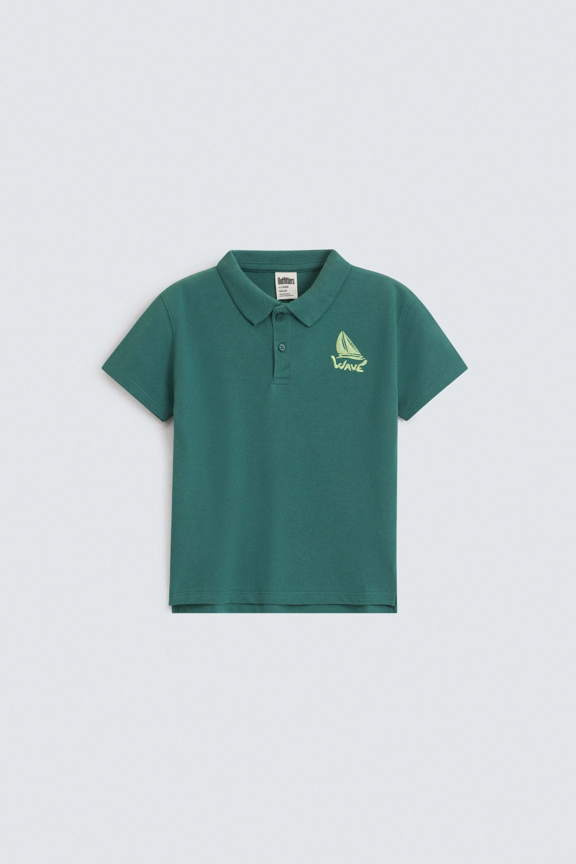 Embroidered Polo Shirt