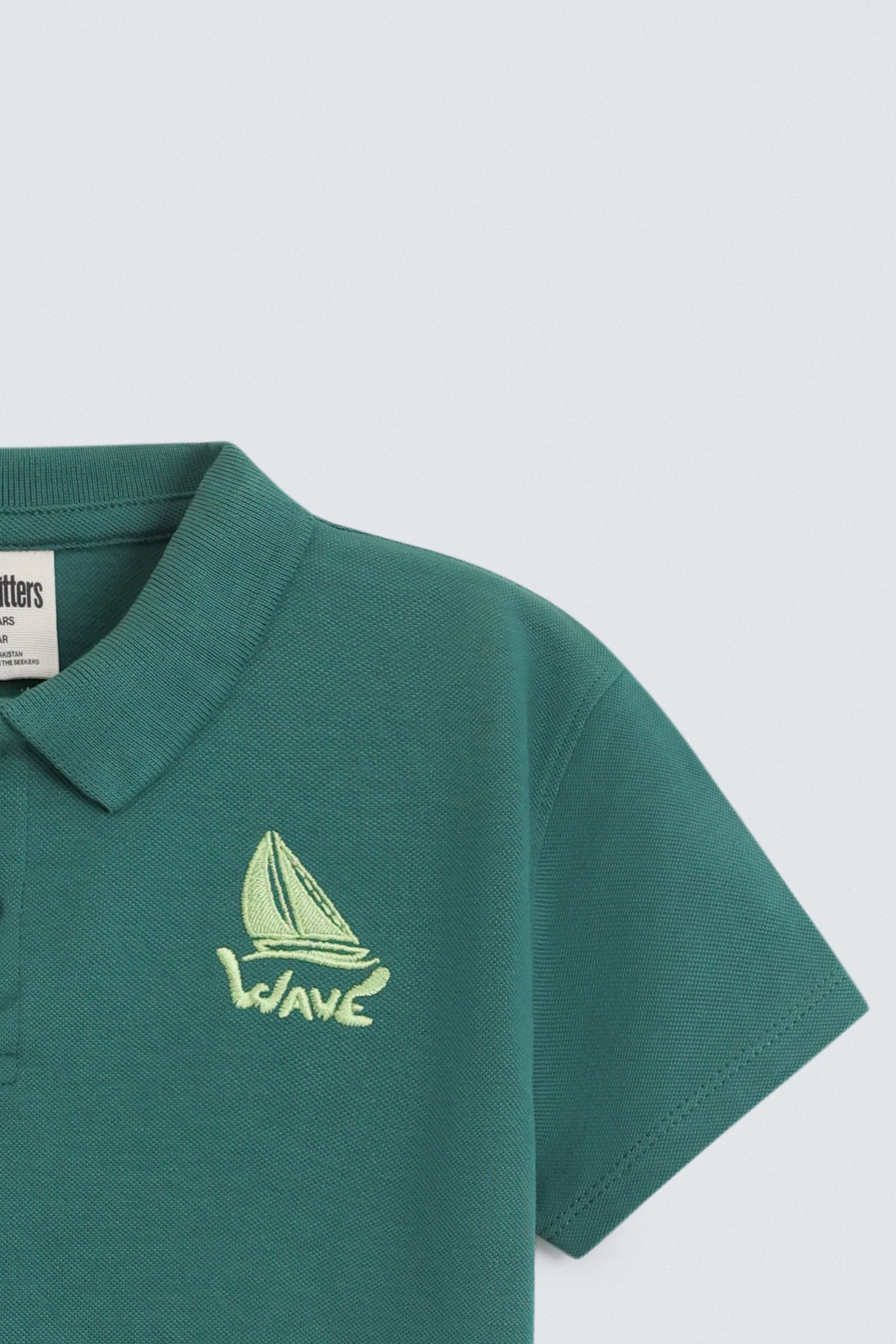 Embroidered Polo Shirt - Image 2