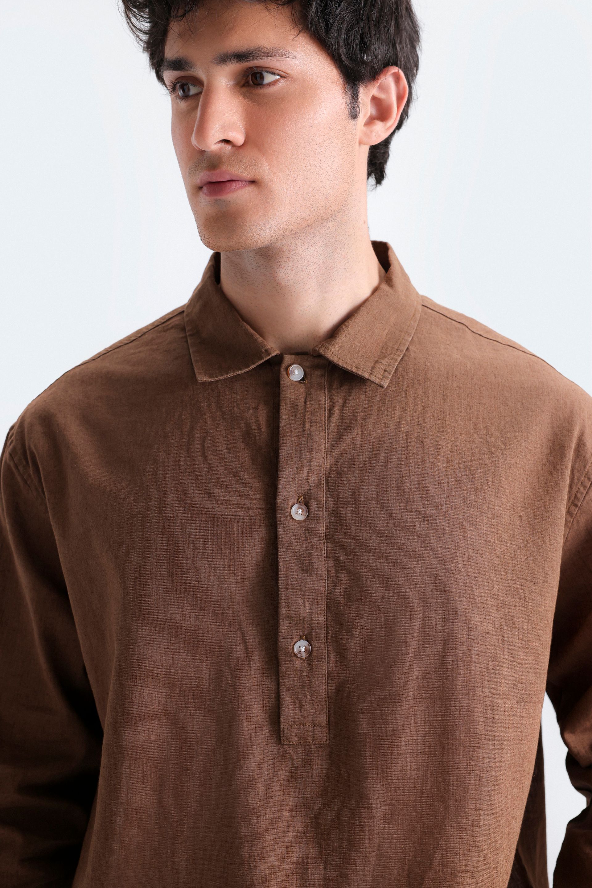 Quarter Placket Shirt - Image 2