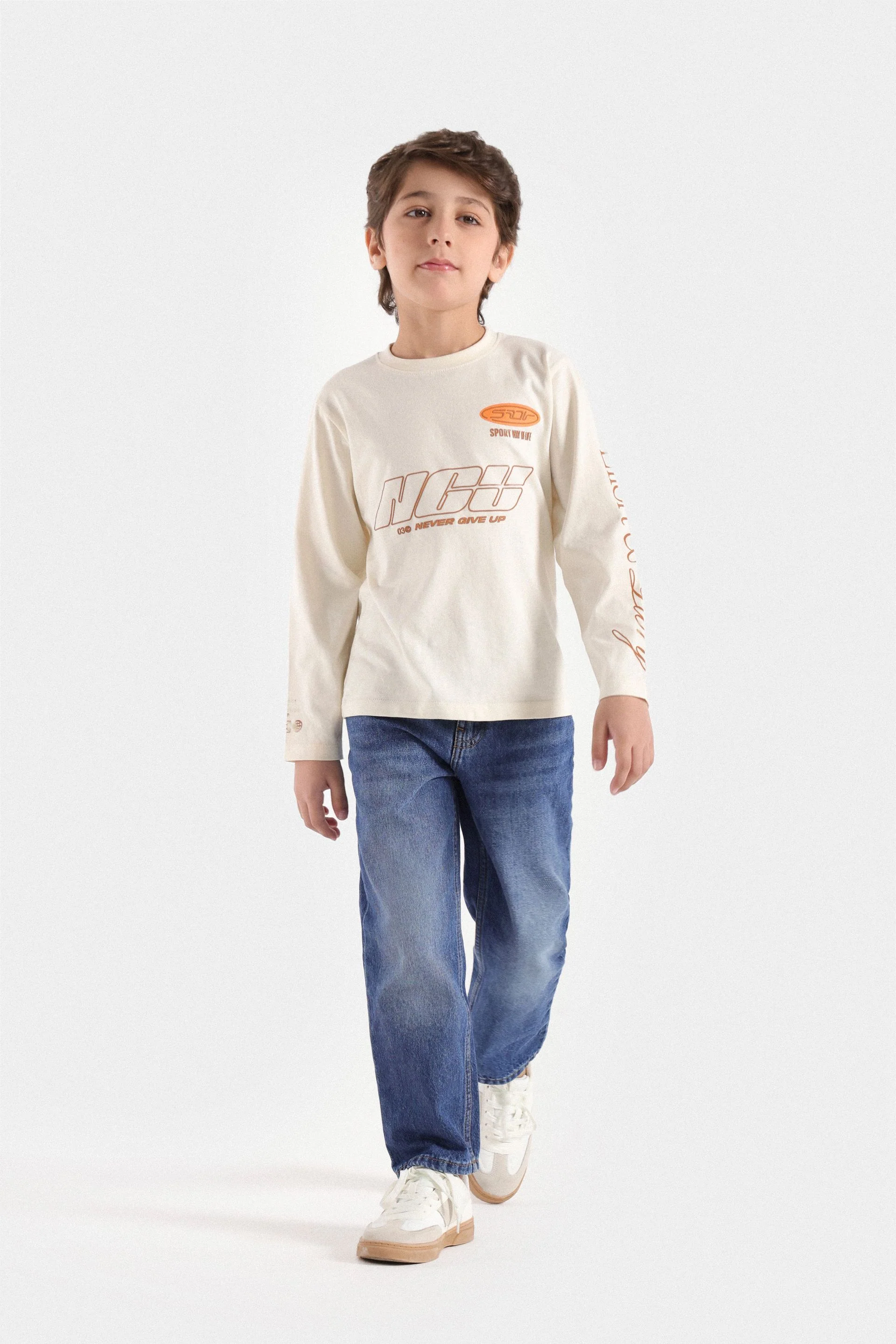 Slogan Graphic T-Shirt - Image 4