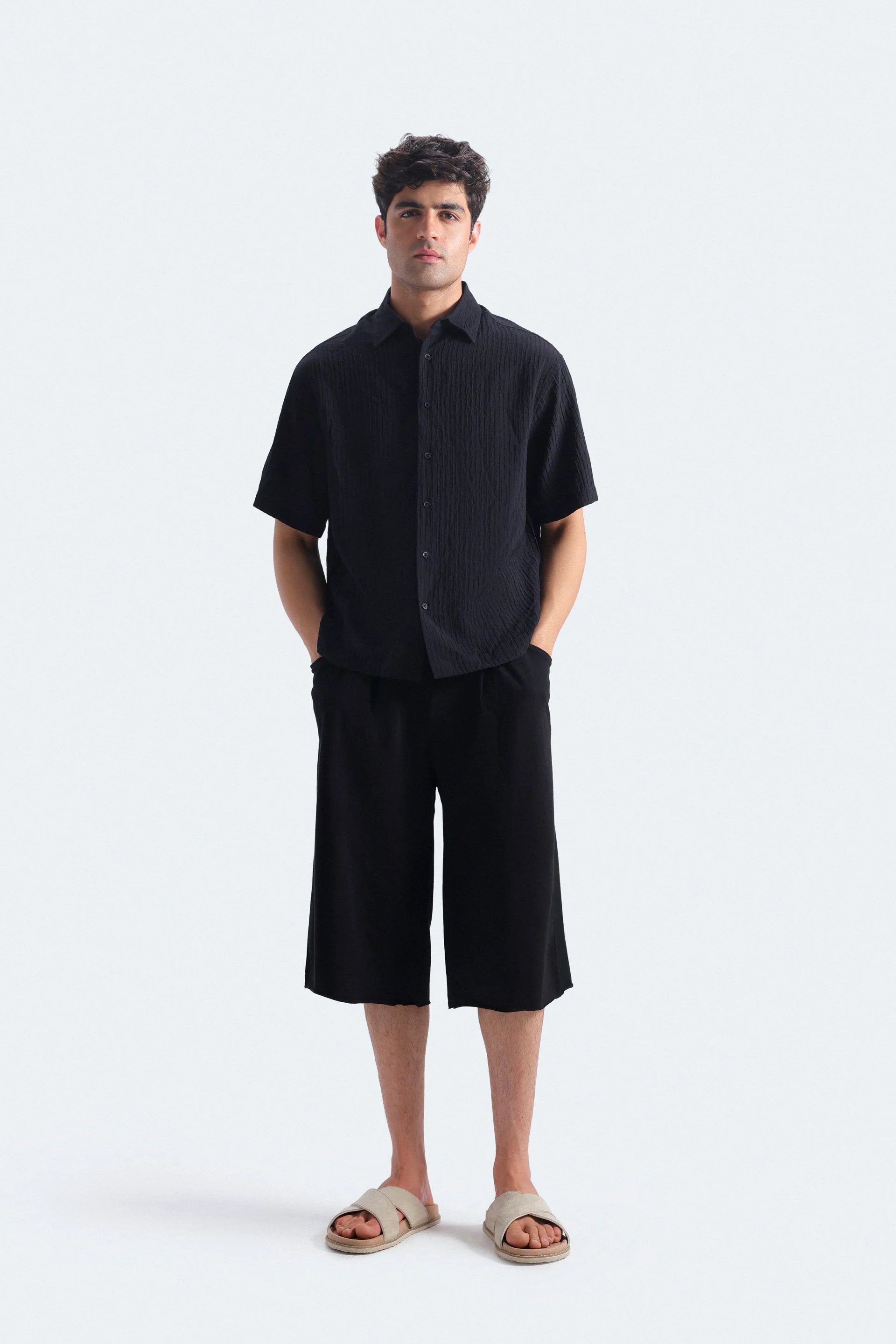 Textured Striped Shirt - Image 8