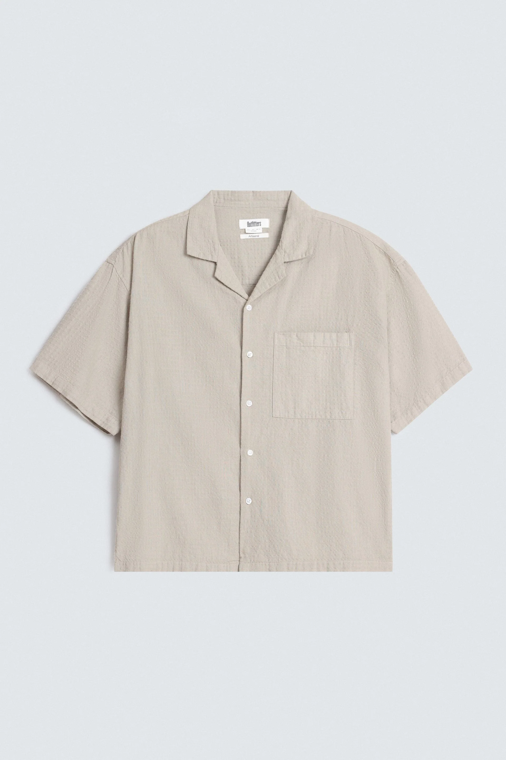 Resort Collar Jacquard Shirt - Image 5