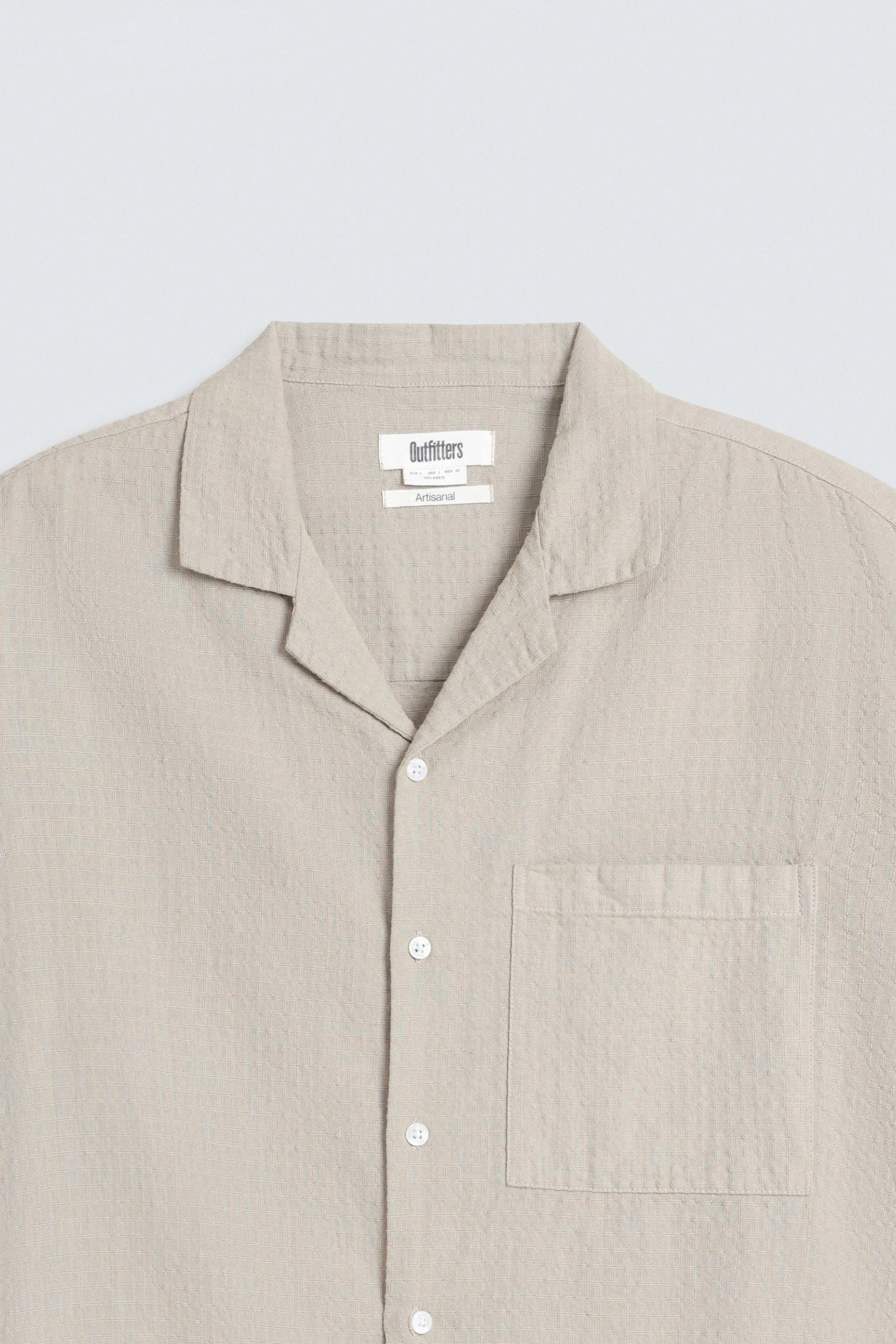 Resort Collar Jacquard Shirt - Image 6