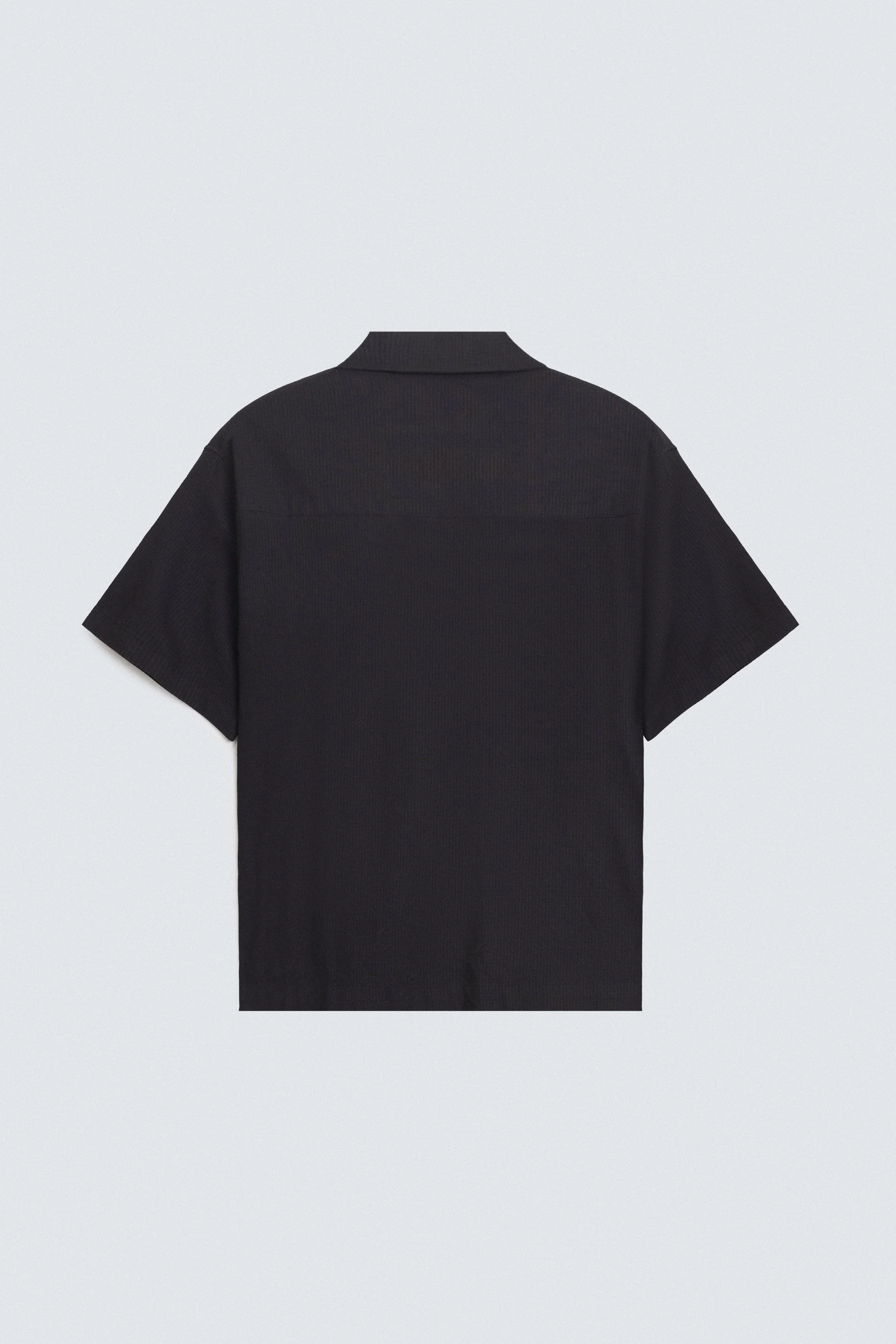 Textured Resort Collar Shirt - Image 14