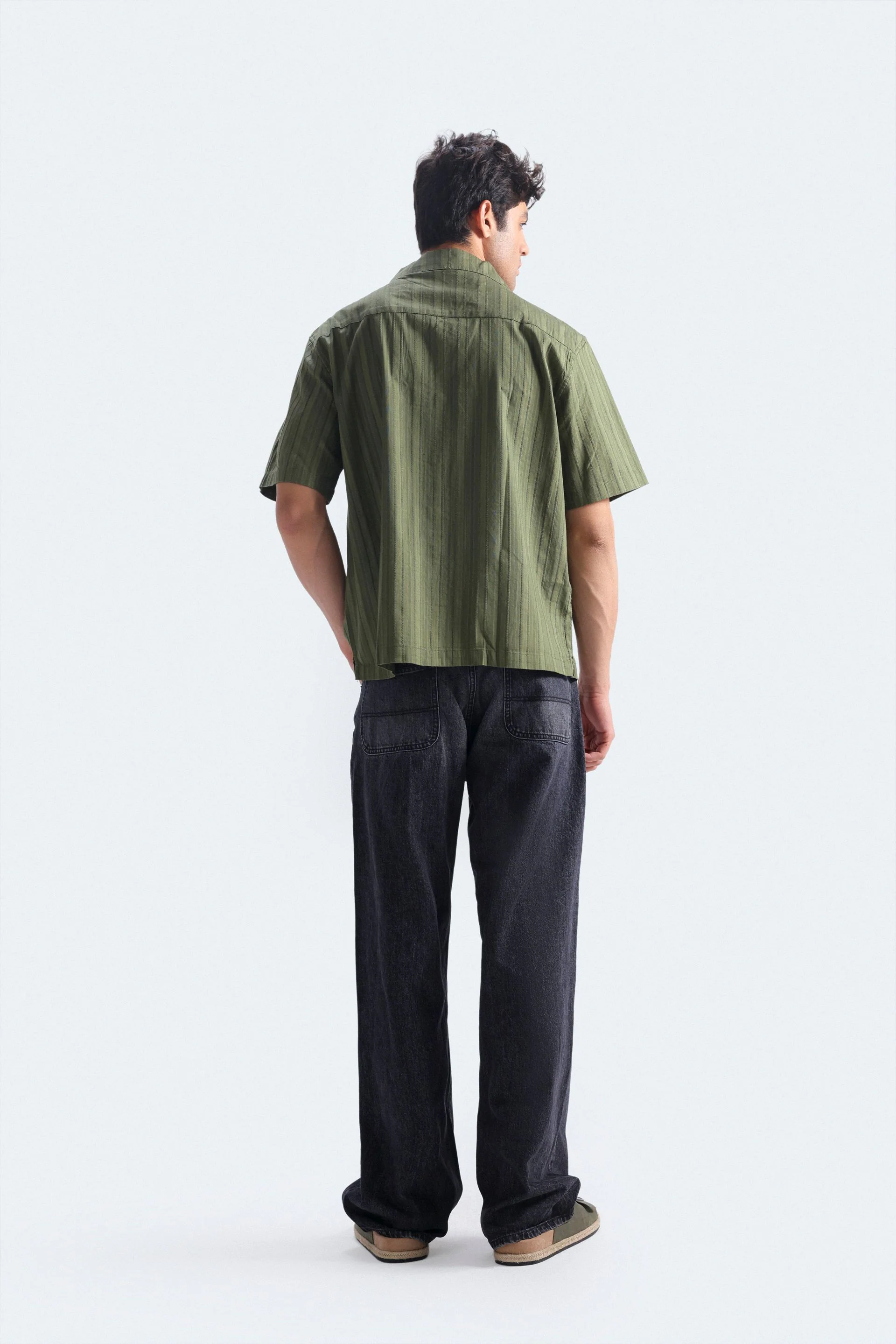 Striped Jacquard Shirt - Image 11