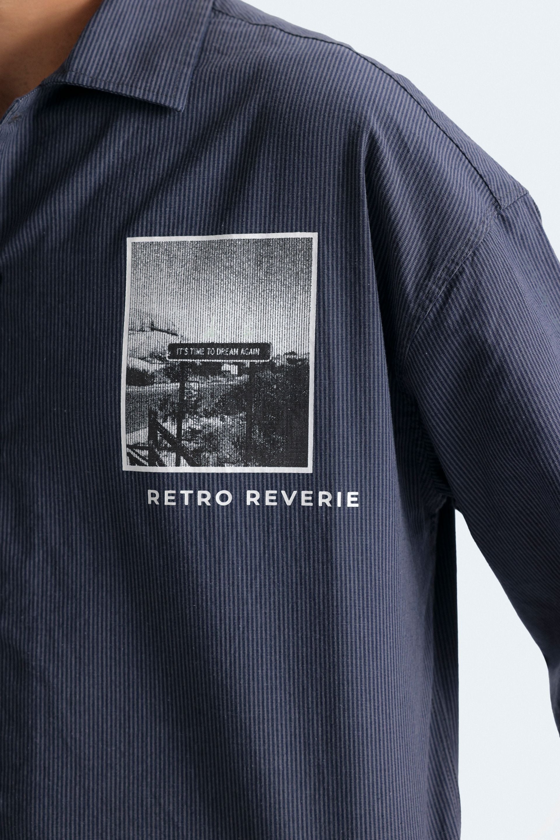 Striped Graphic Shirt - Image 3