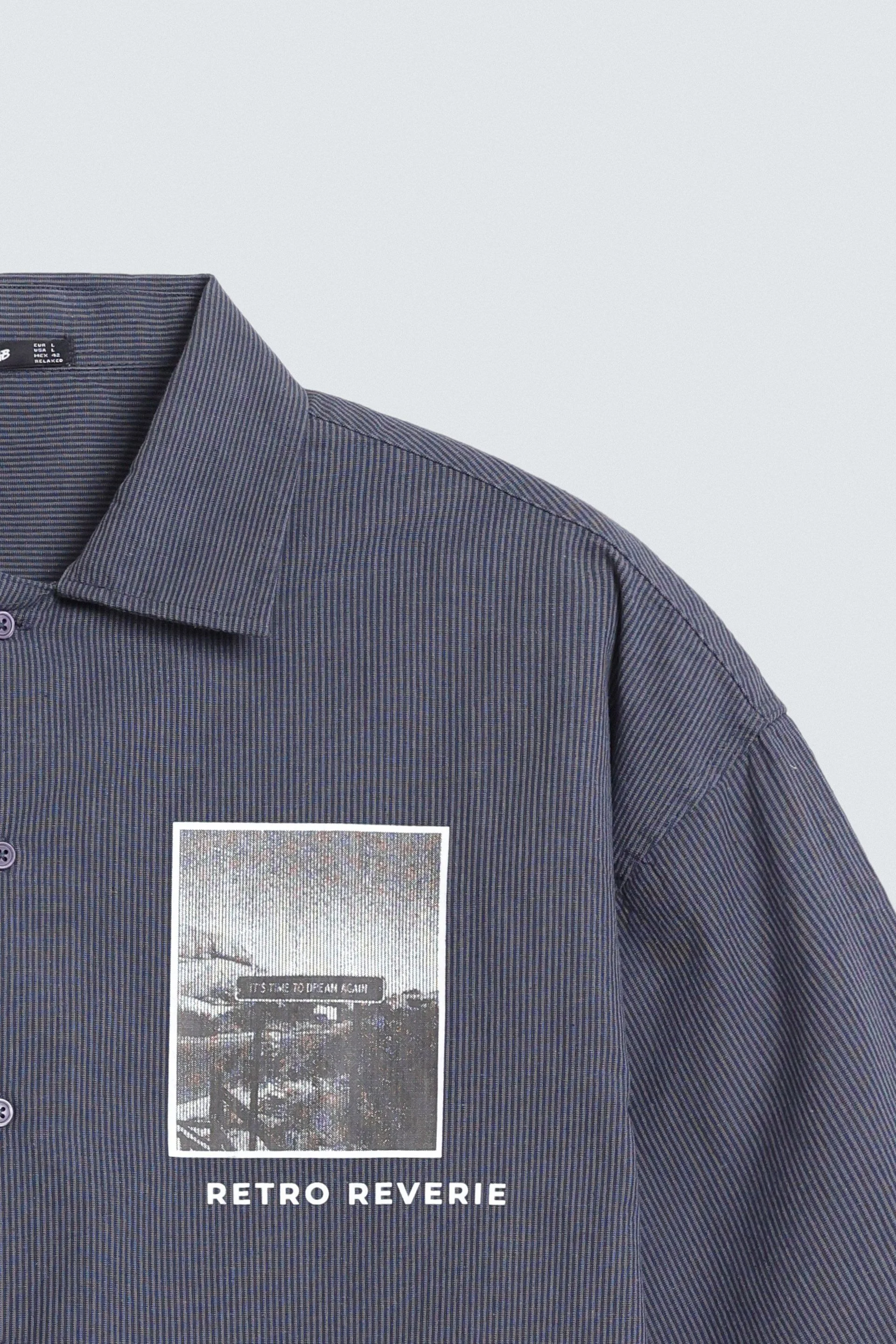 Striped Graphic Shirt - Image 7