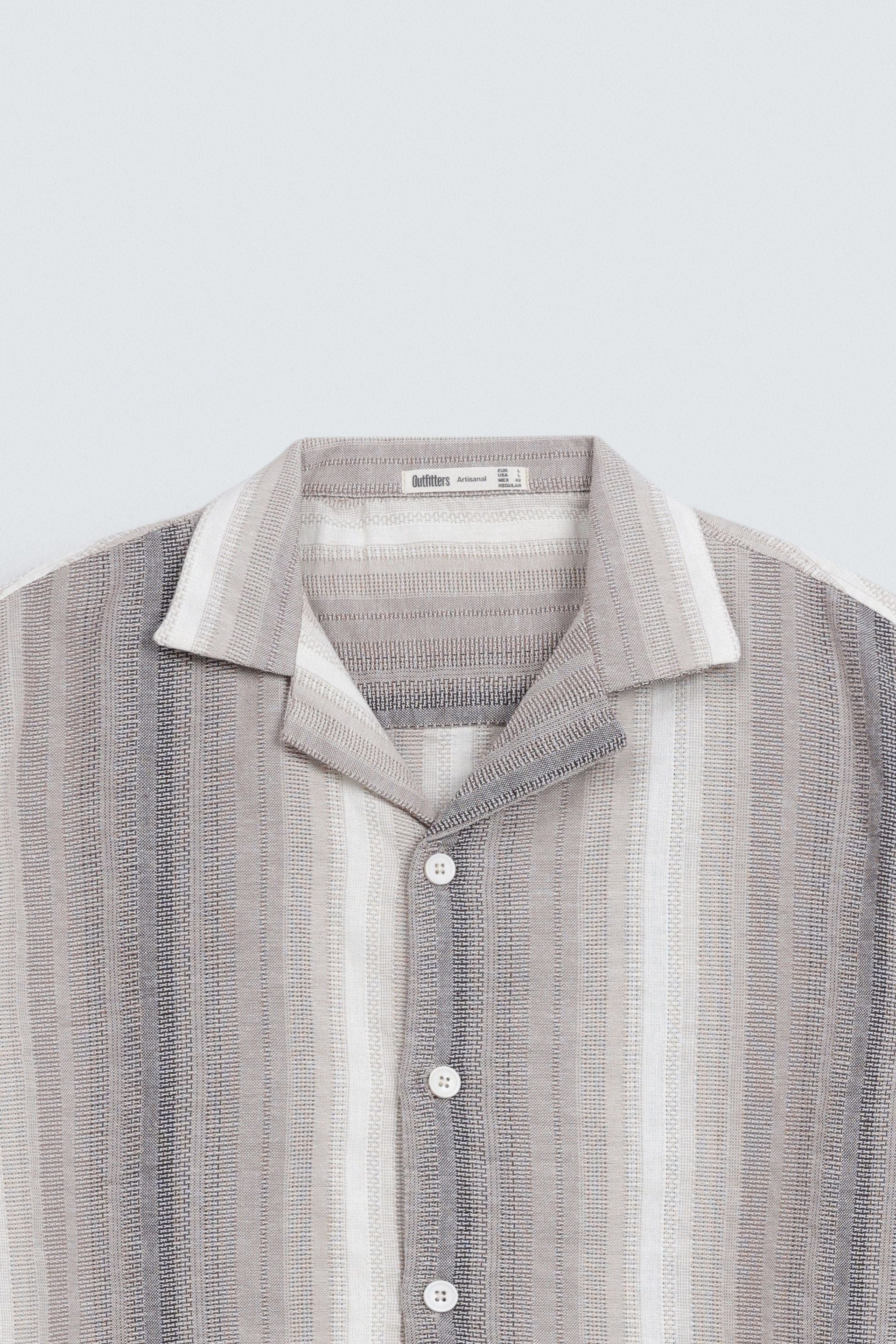 Resort Collar Jacquard Shirt - Image 6