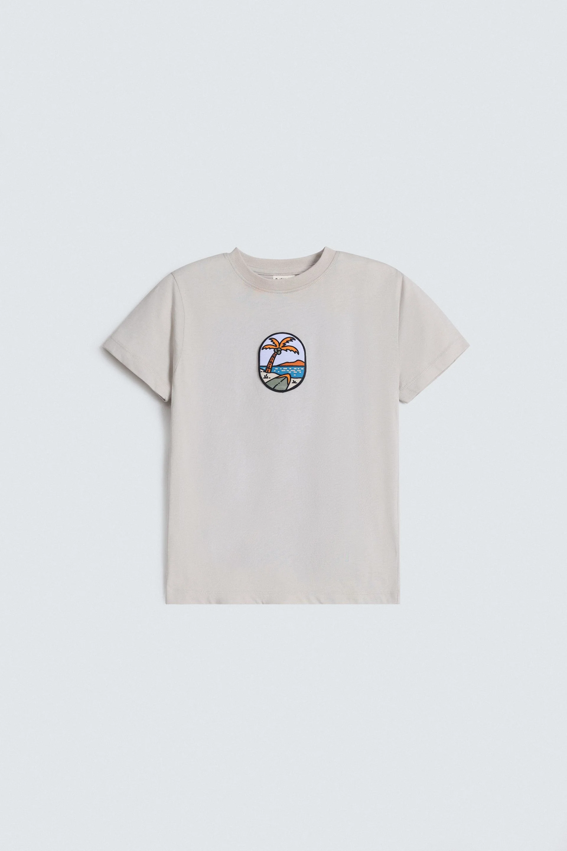 Embroidered Patch T-Shirt