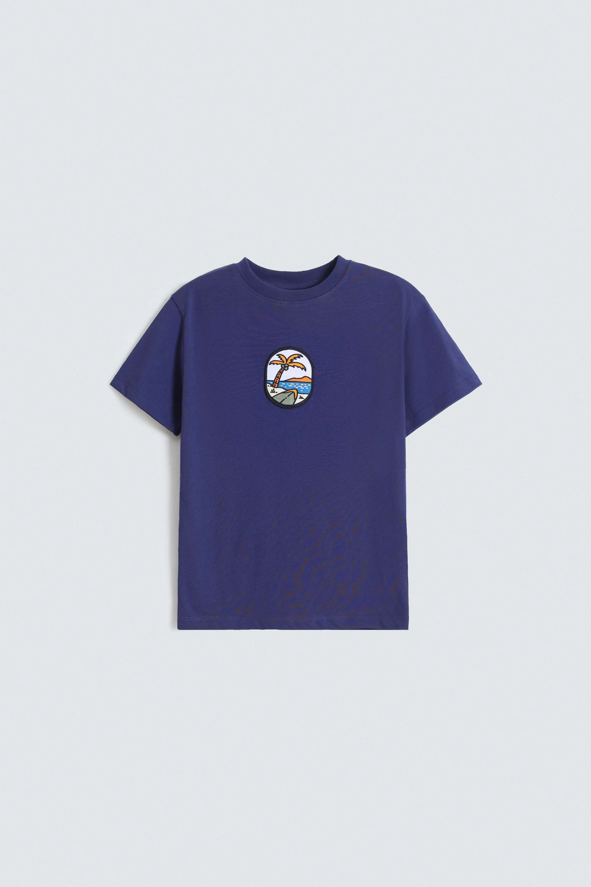 Embroidered Patch T-Shirt - Image 7