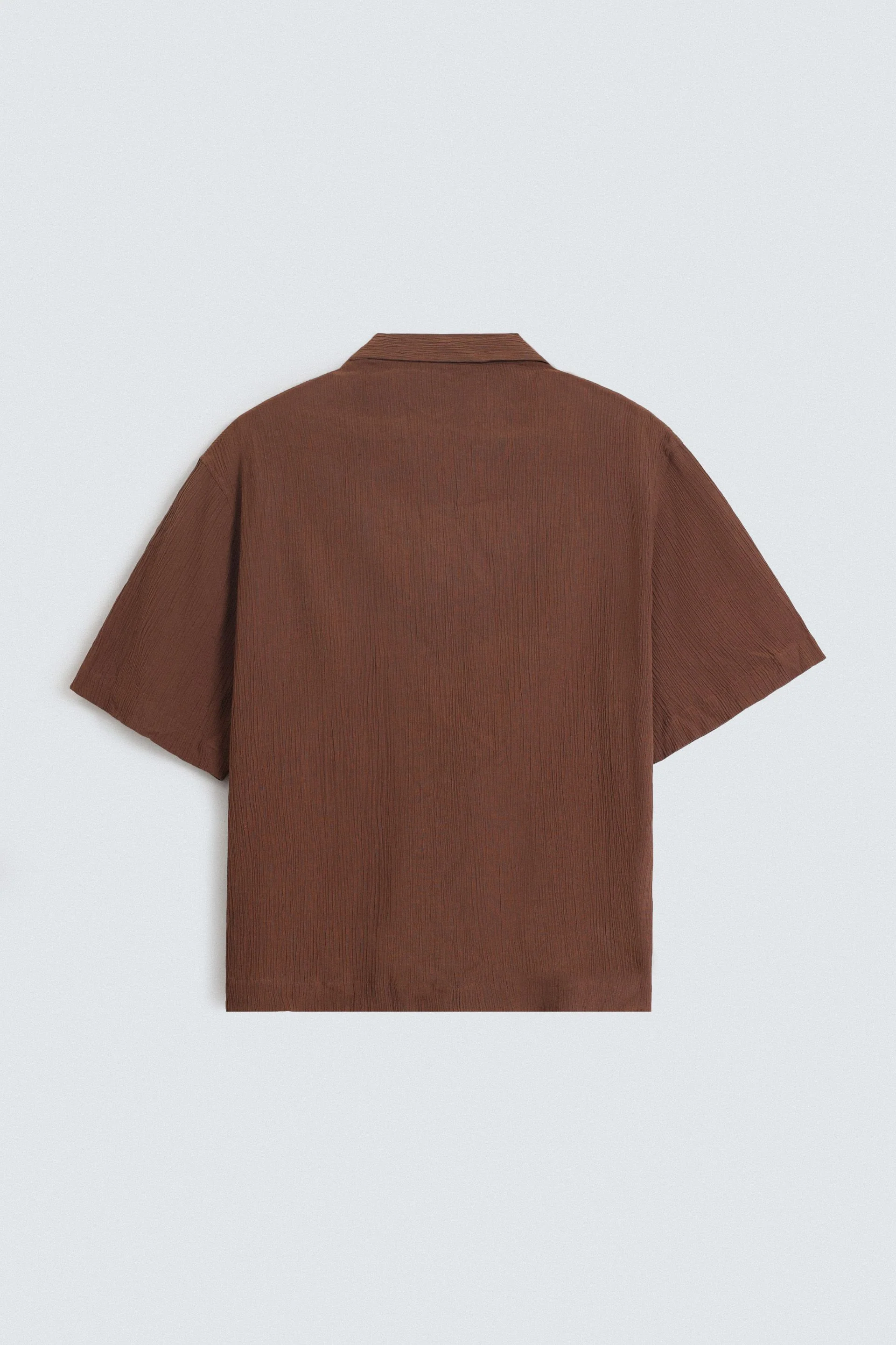 Textured Resort Collar Shirt - Image 7