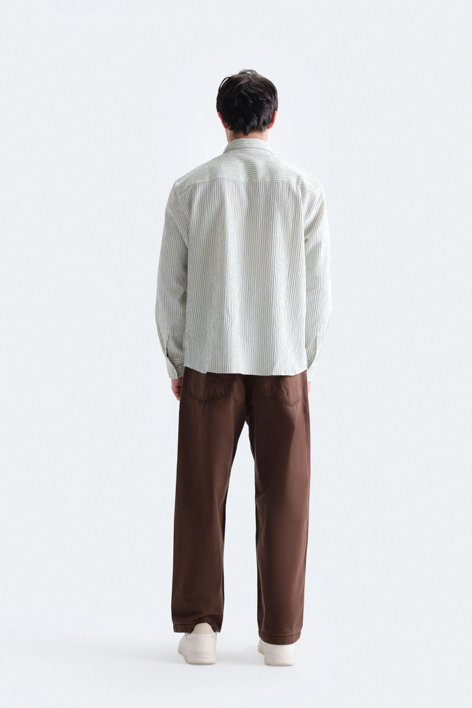 Textured Striped Shirt - Image 12