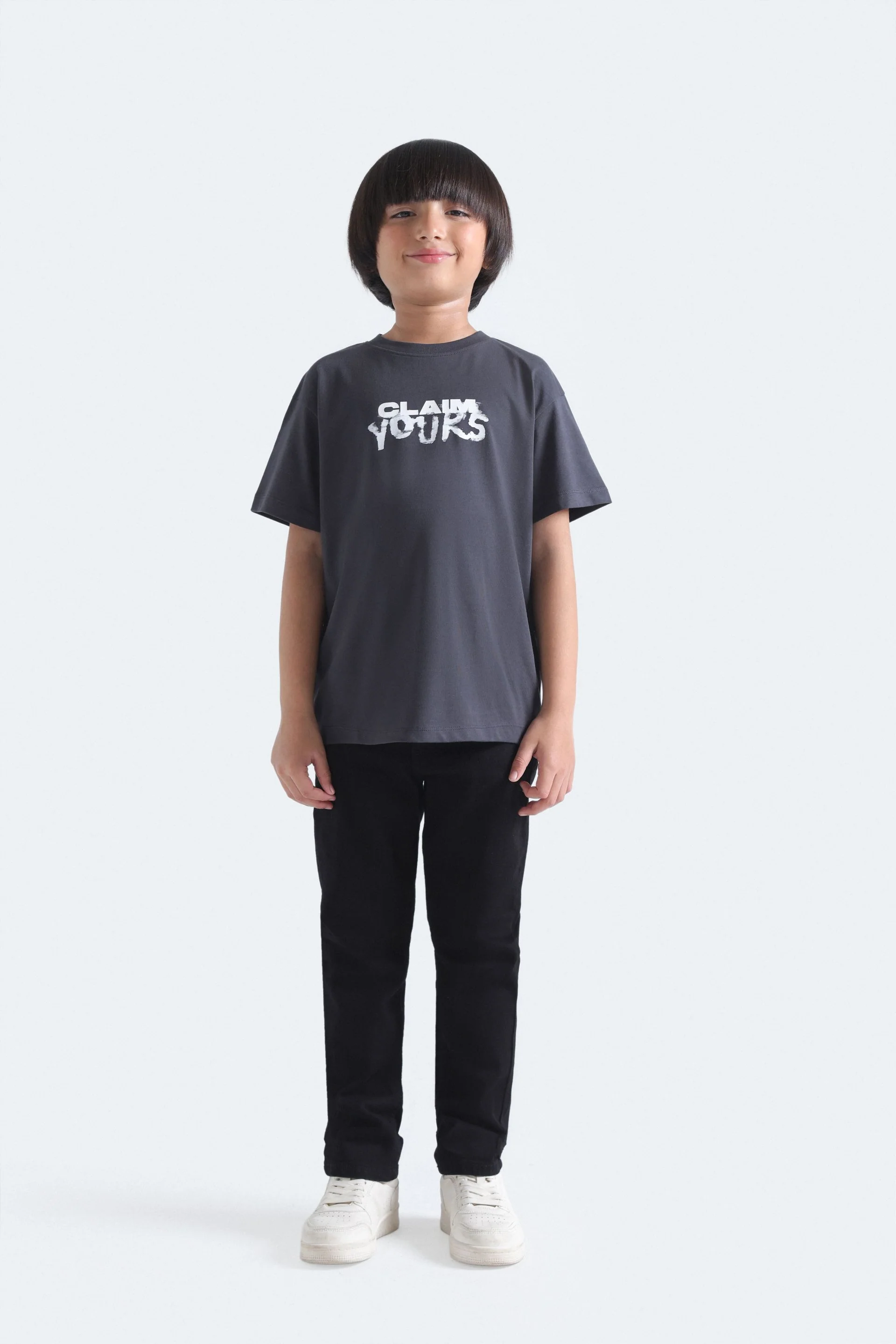 Slogan Print T-Shirt - Image 4
