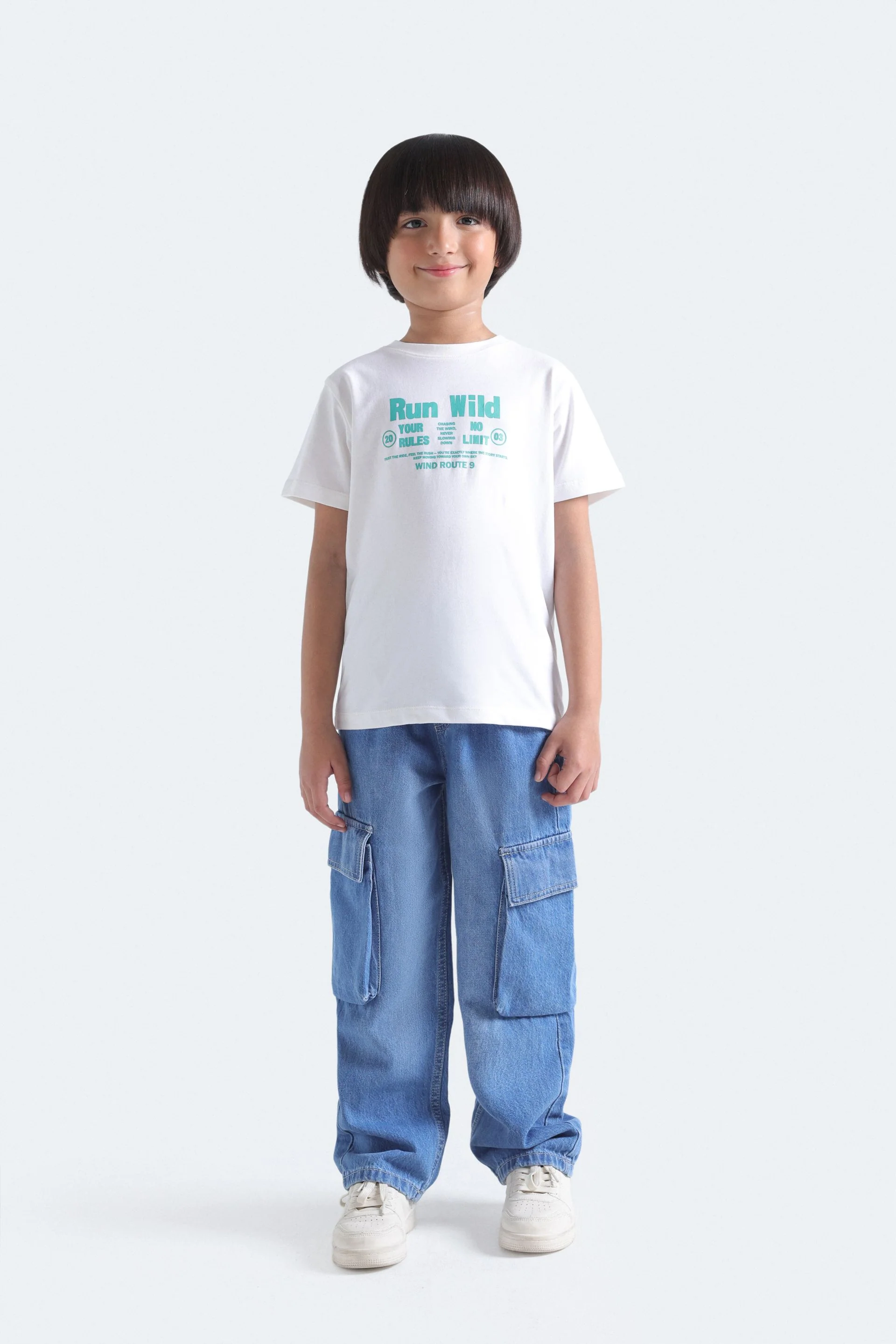 Slogan Print T-Shirt - Image 4