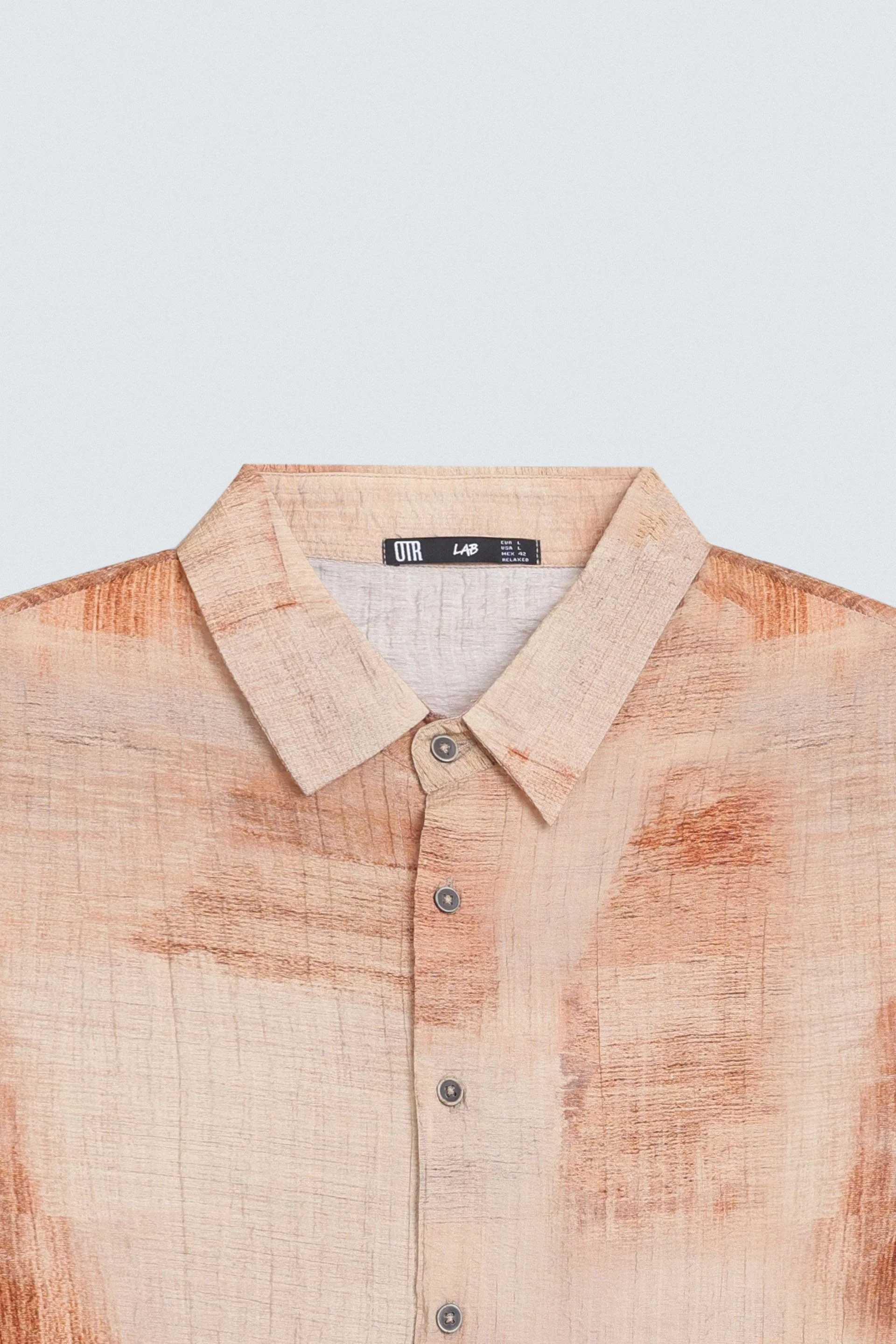 Textured Print Shirt - Image 6