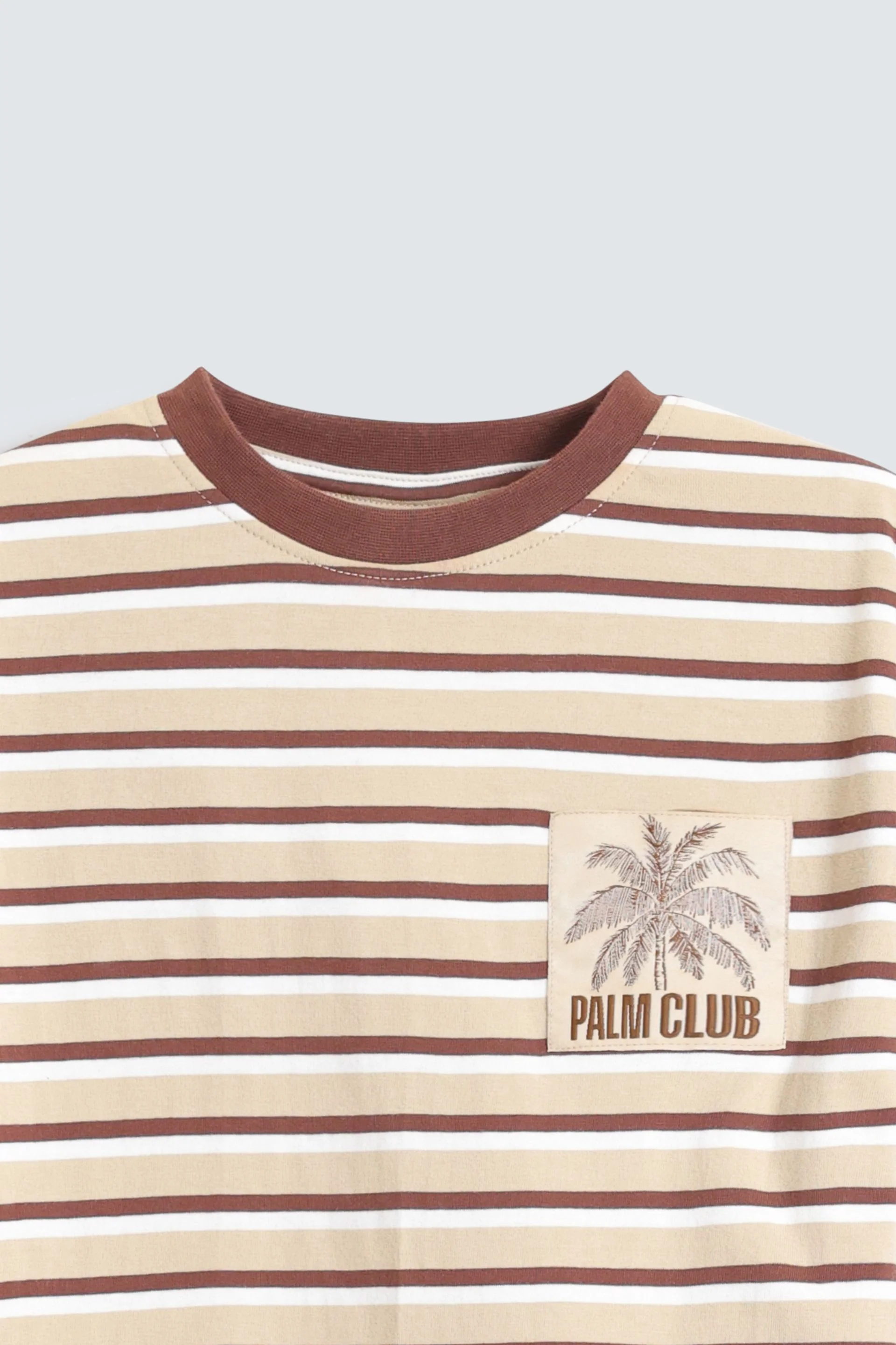 Yarn Dyed Striped T-Shirt - Image 2