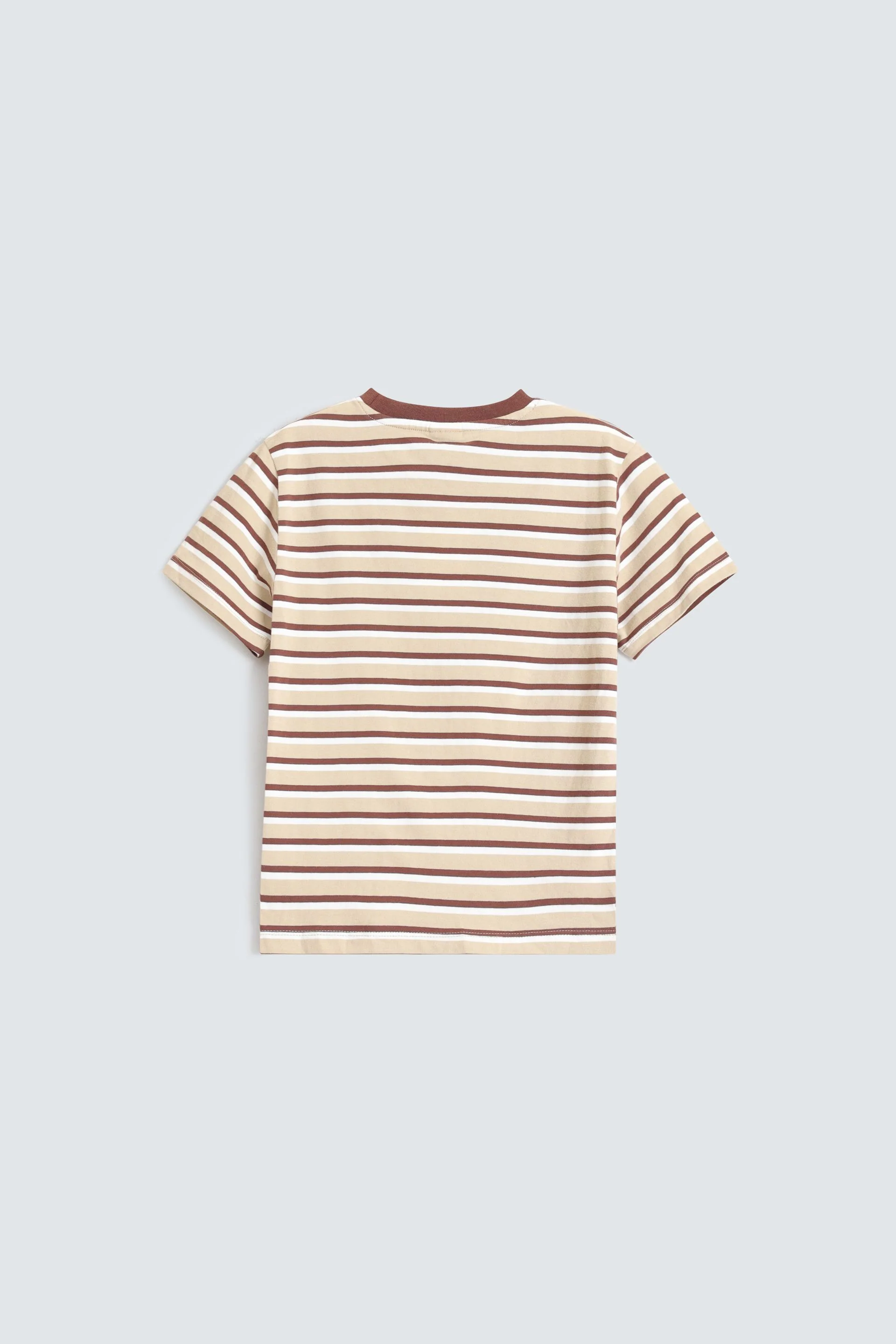 Yarn Dyed Striped T-Shirt - Image 3