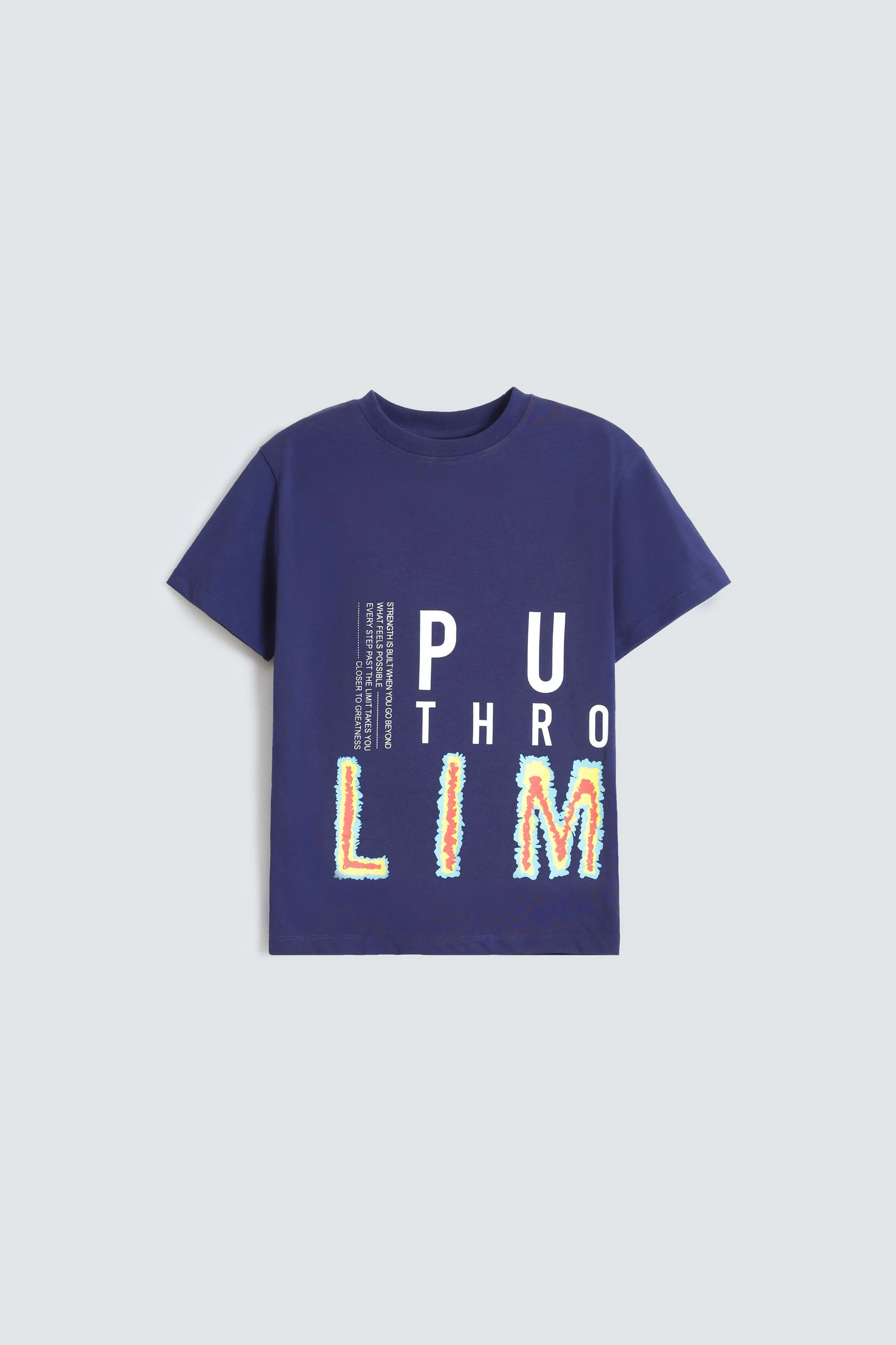 Slogan Print T-Shirt