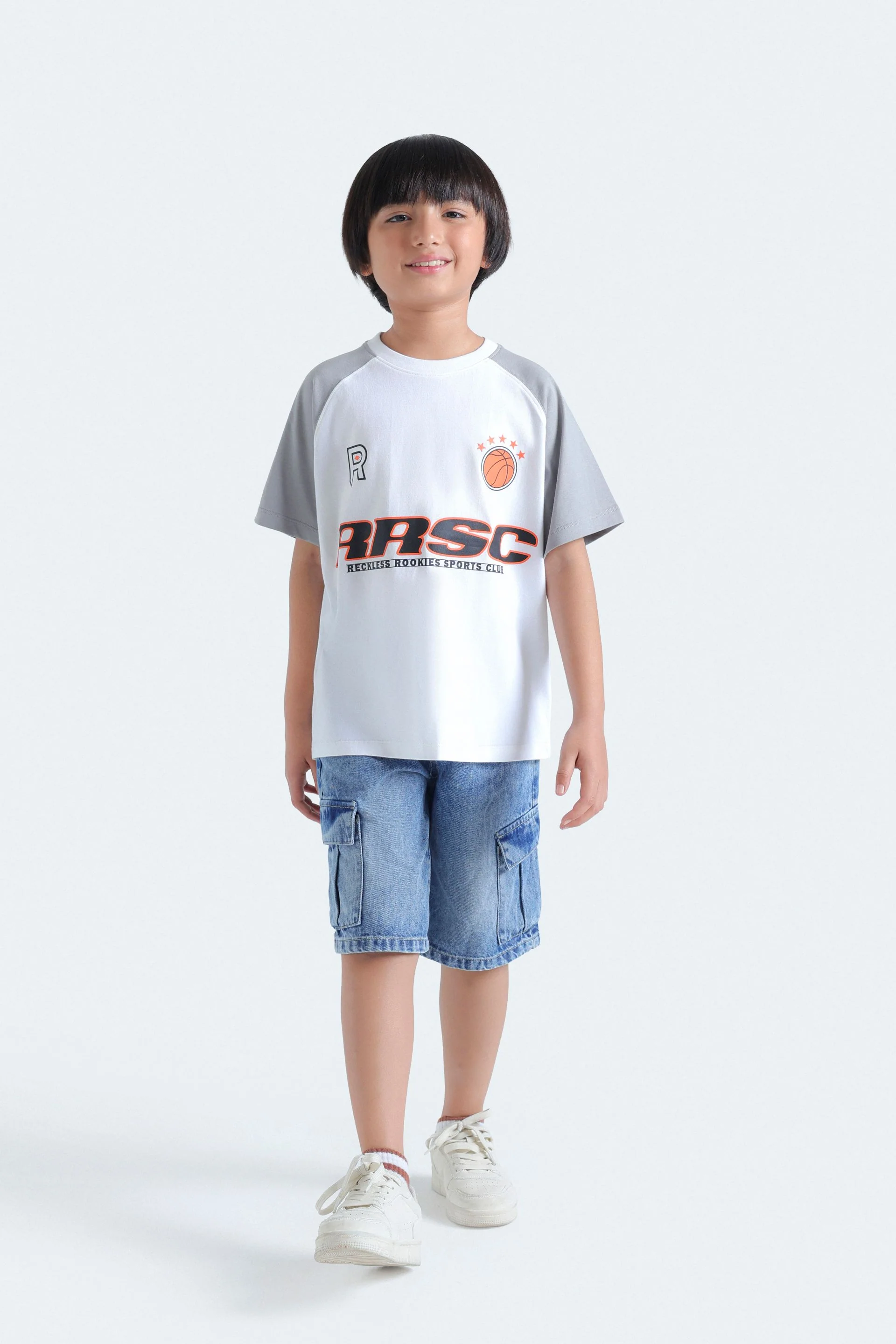 Sporty Slogan Raglan T-Shirt - Image 4