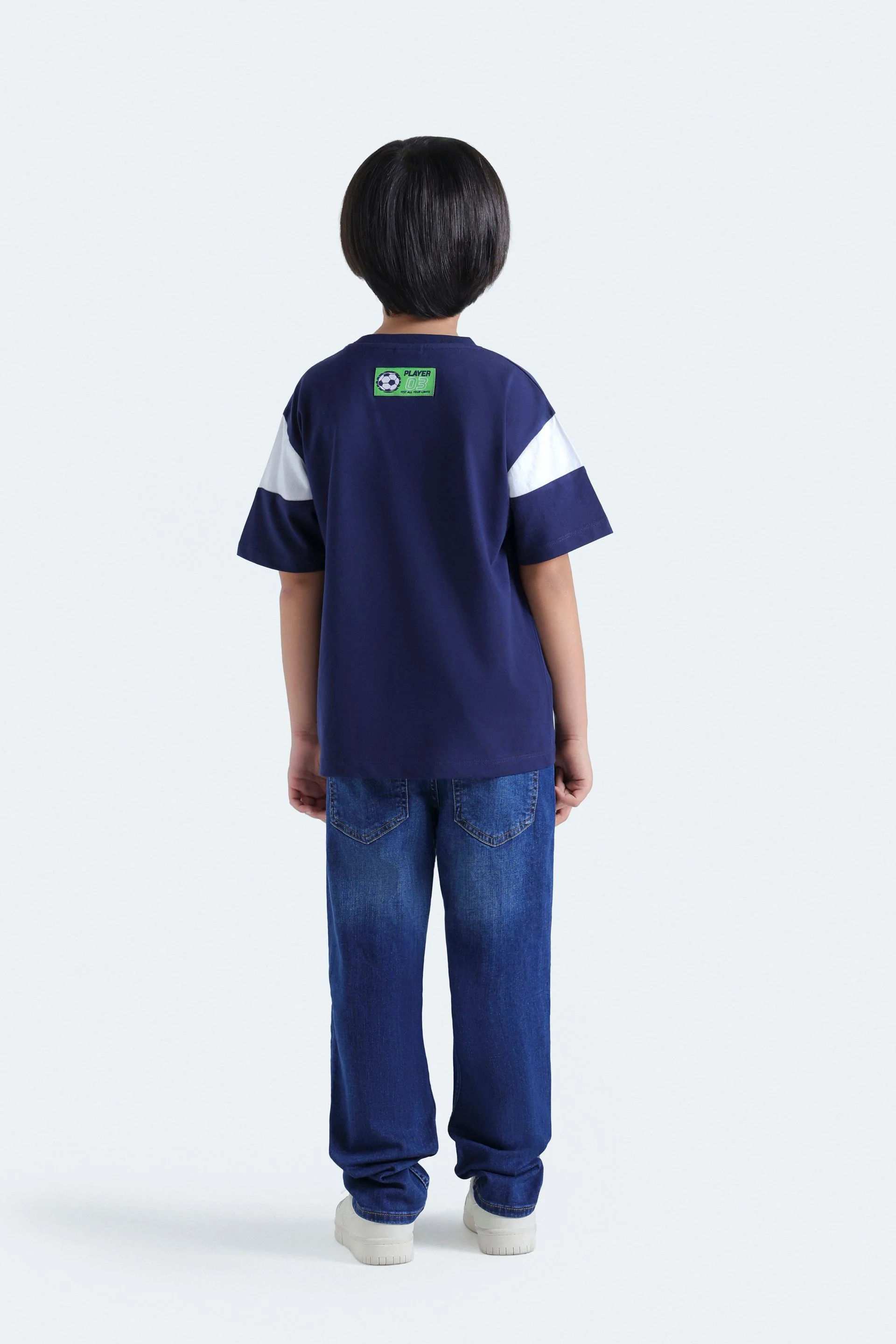 Sporty Slogan Print T-Shirt - Image 6