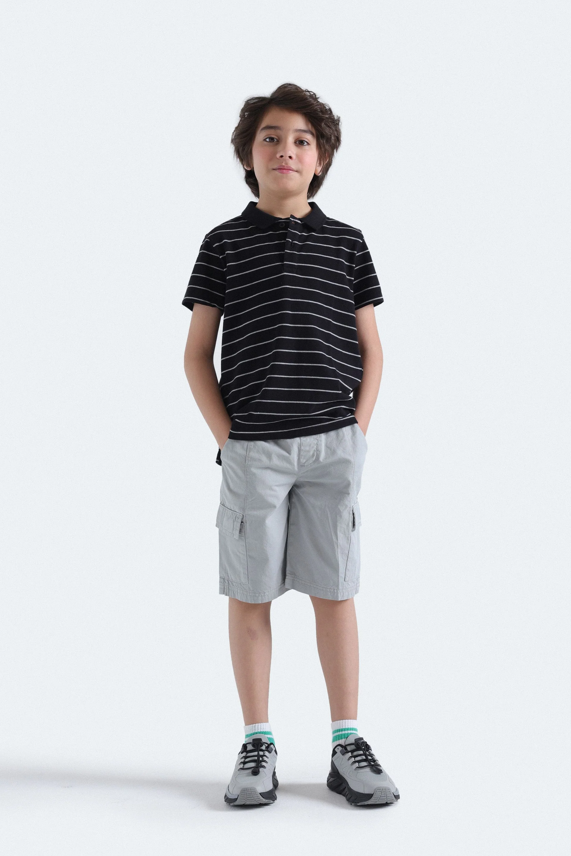 Striped Polo Shirt - Image 11