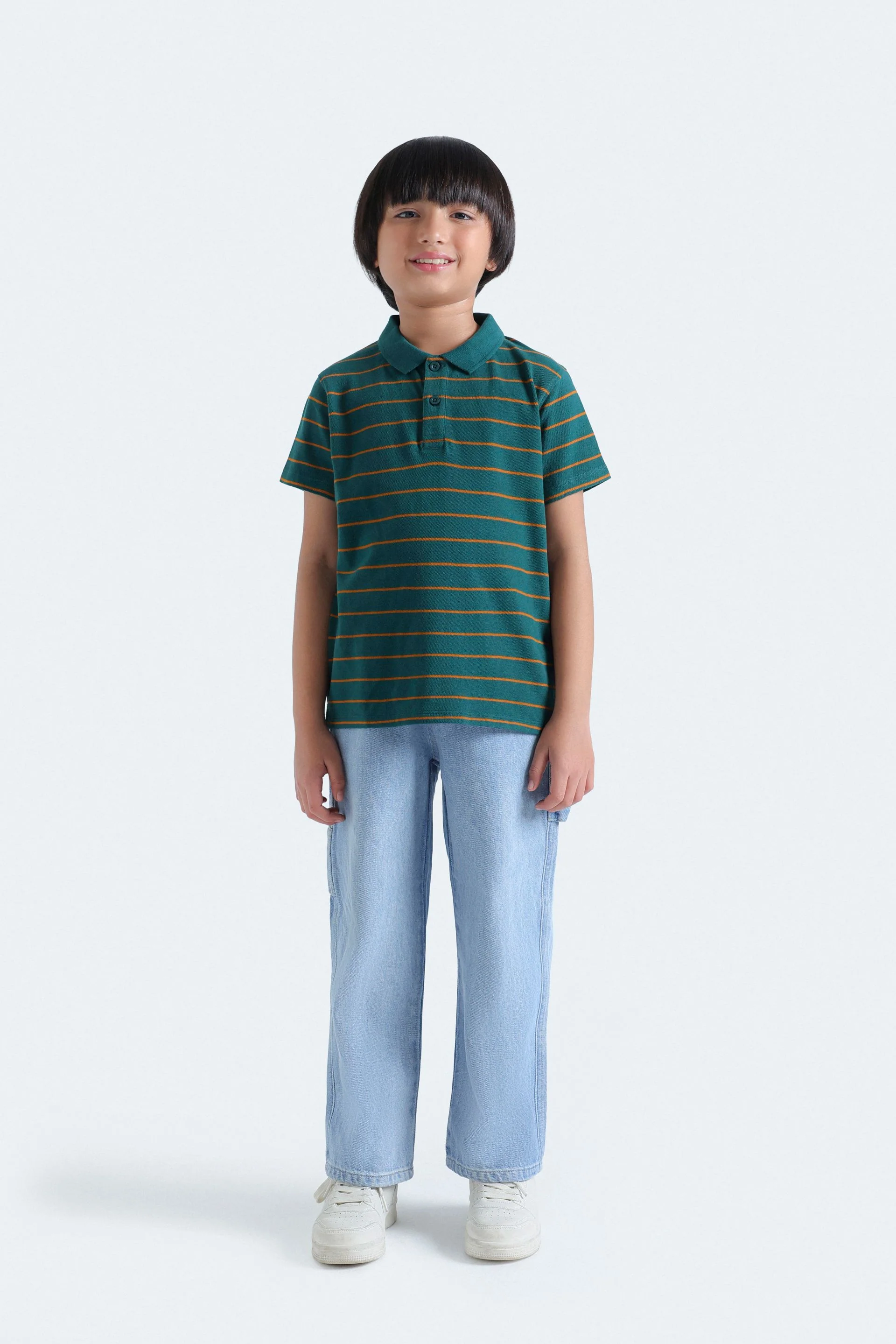 Striped Polo Shirt - Image 4