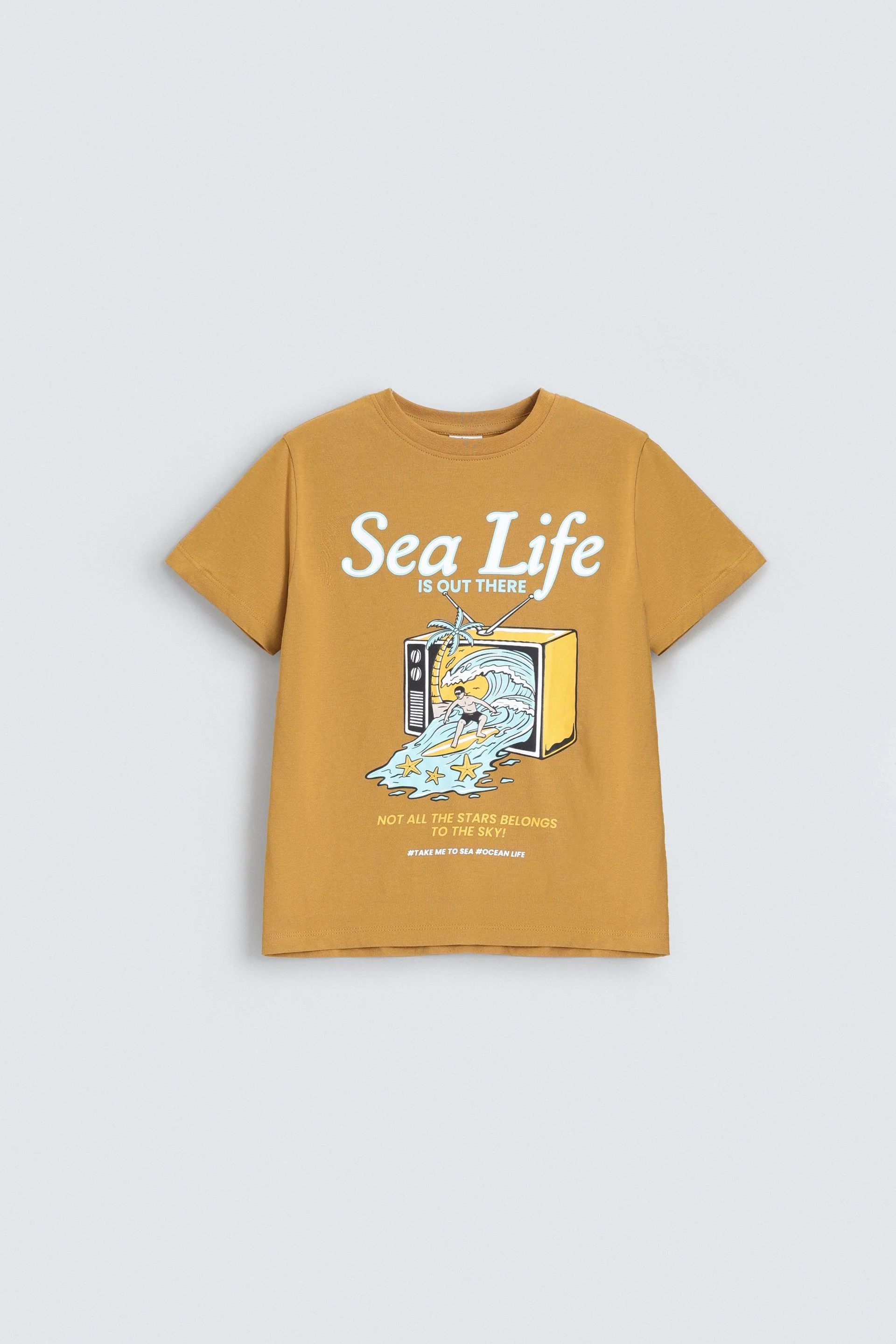 Sea-Life Graphic T-Shirt