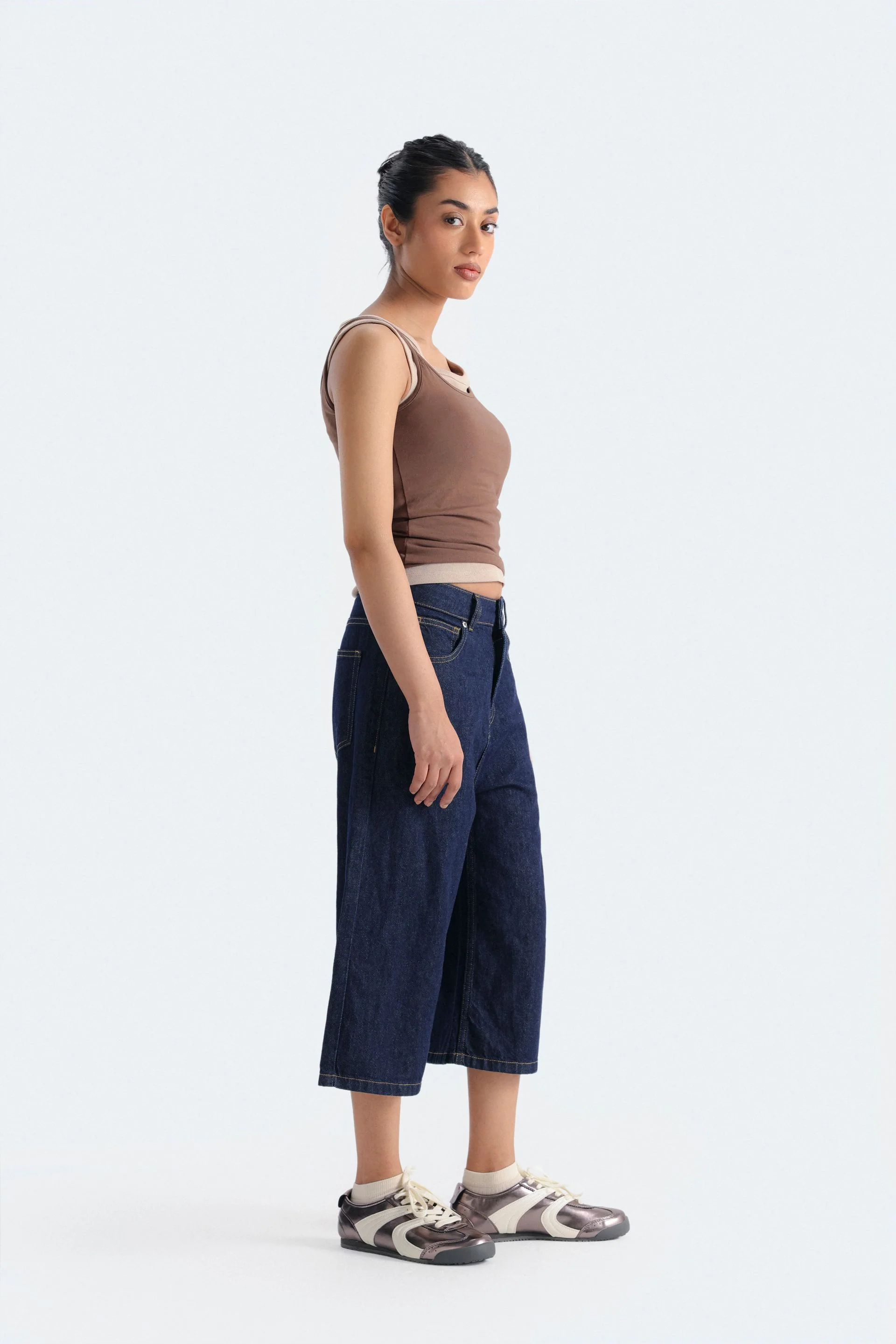 Cropped Basic Camisole - Image 7