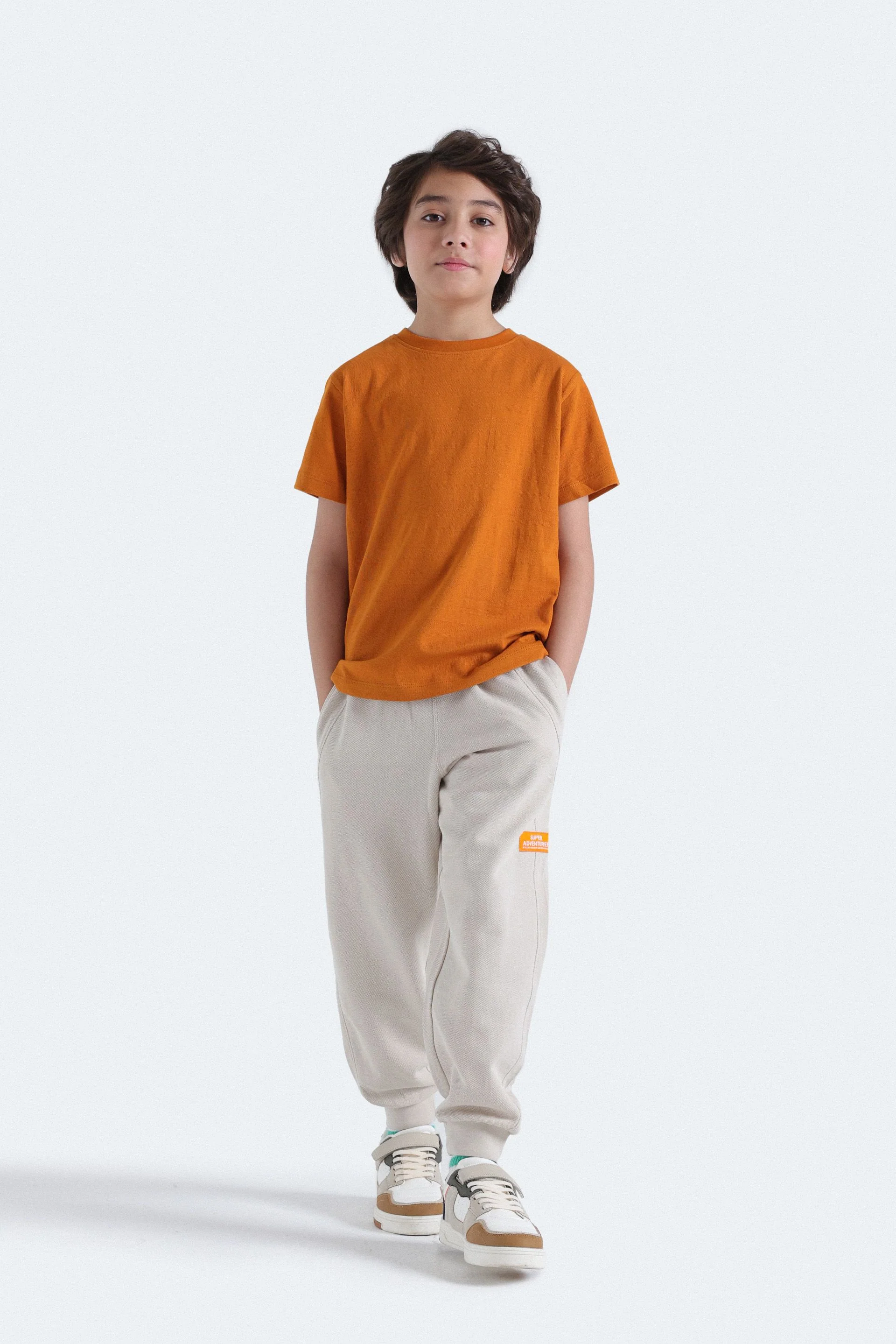 Basic Textured T-Shirt - Image 11