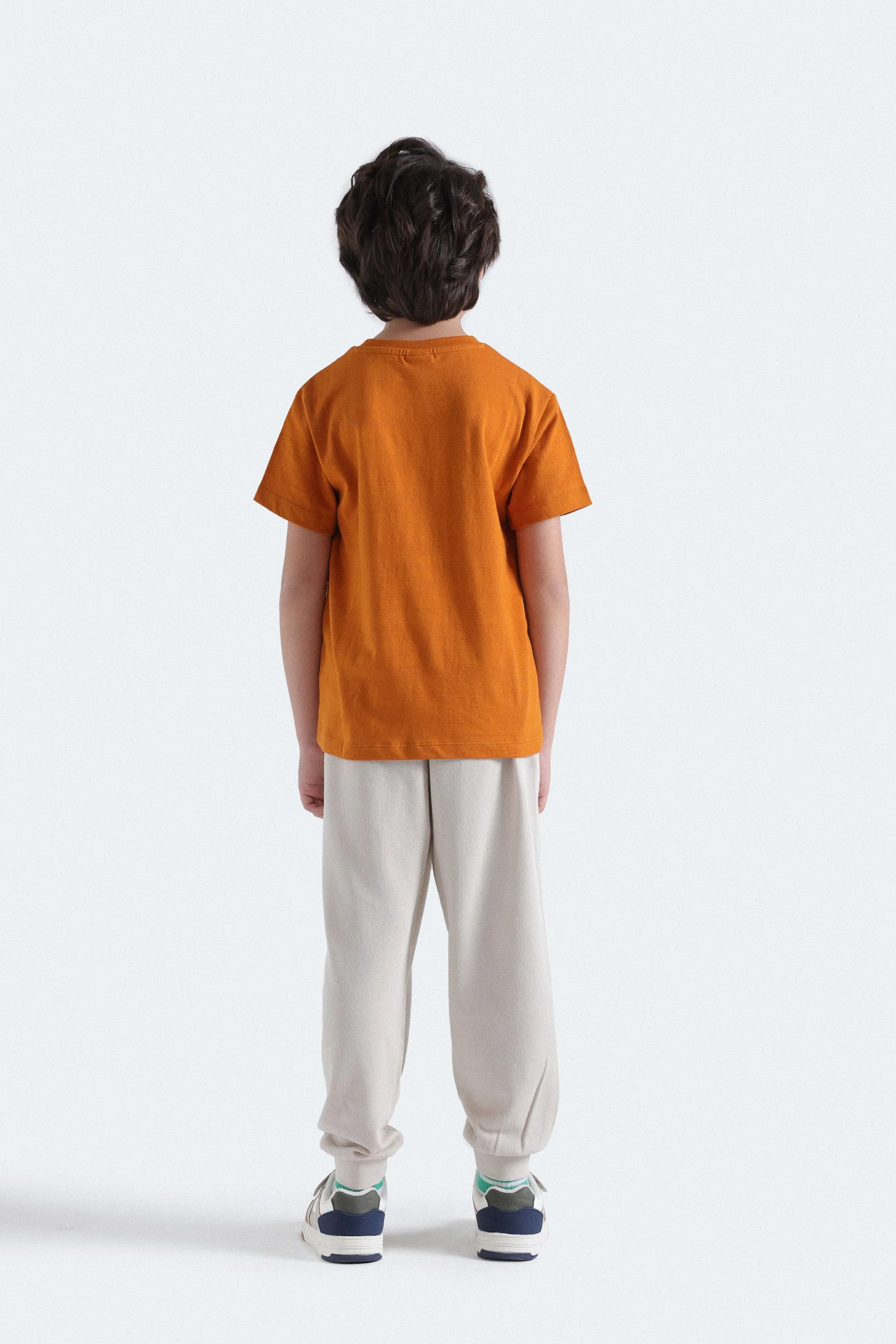 Basic Textured T-Shirt - Image 13