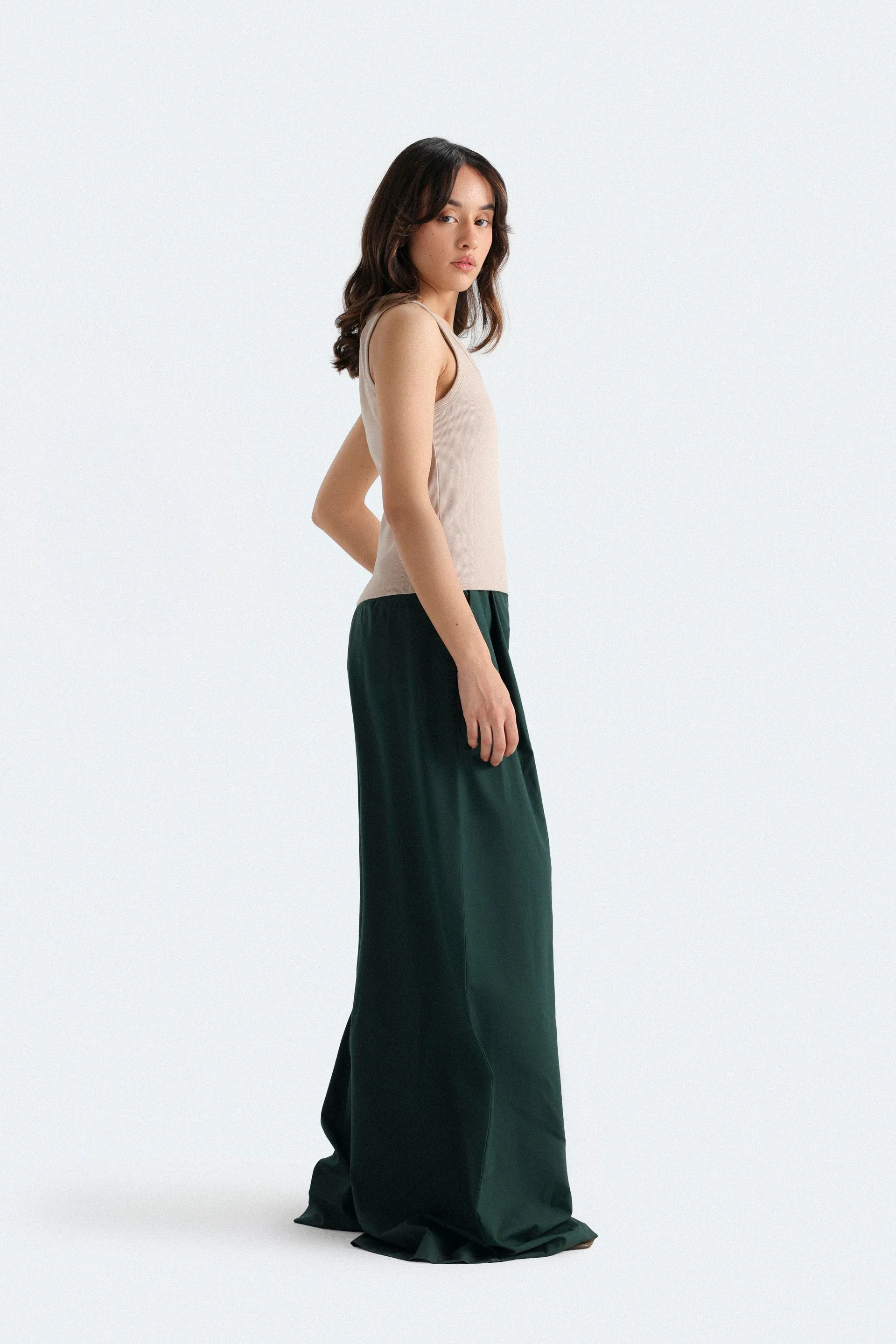 Scoop Neck Ribbed Tank Top - Image 10