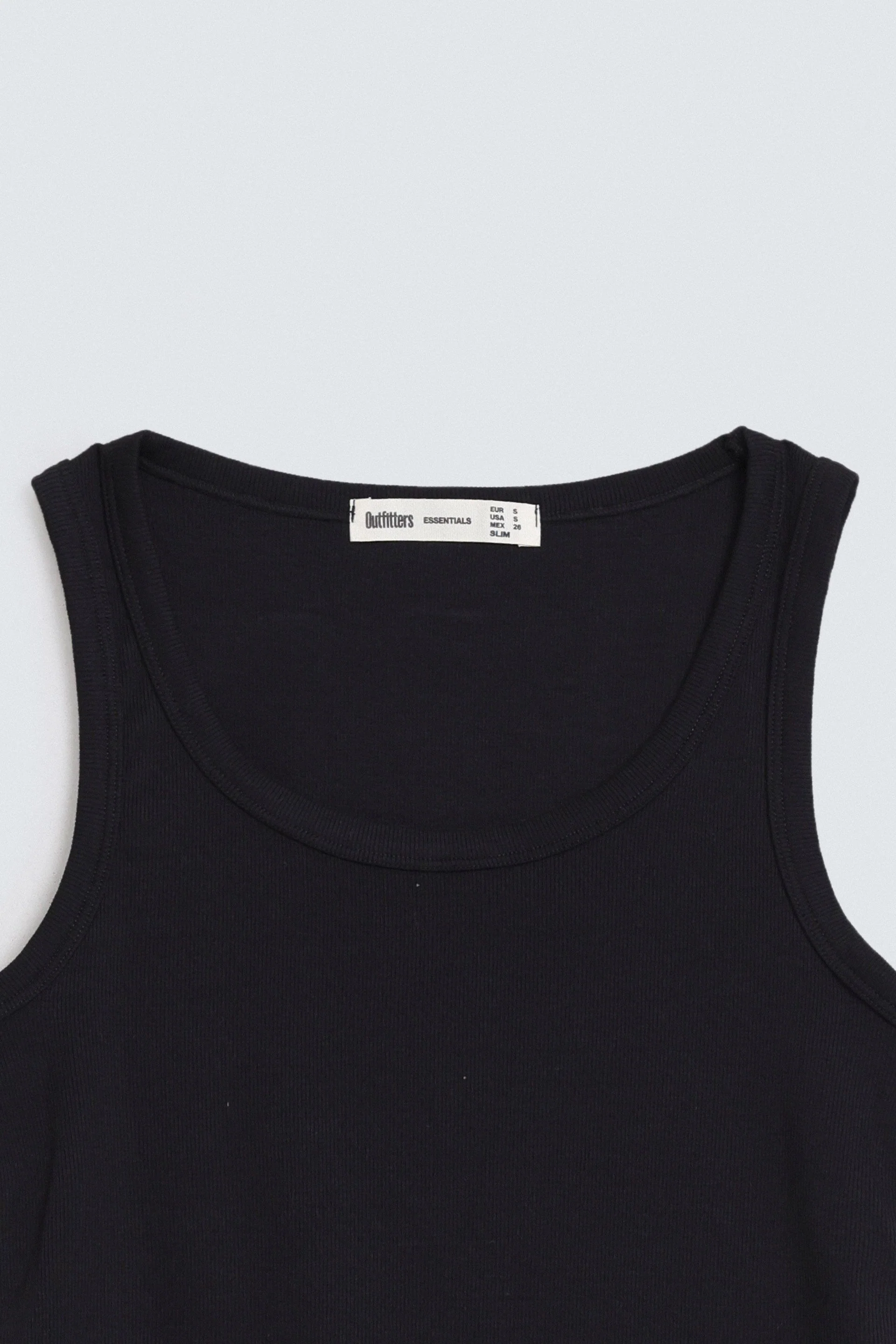 Scoop Neck Ribbed Tank Top - Image 6