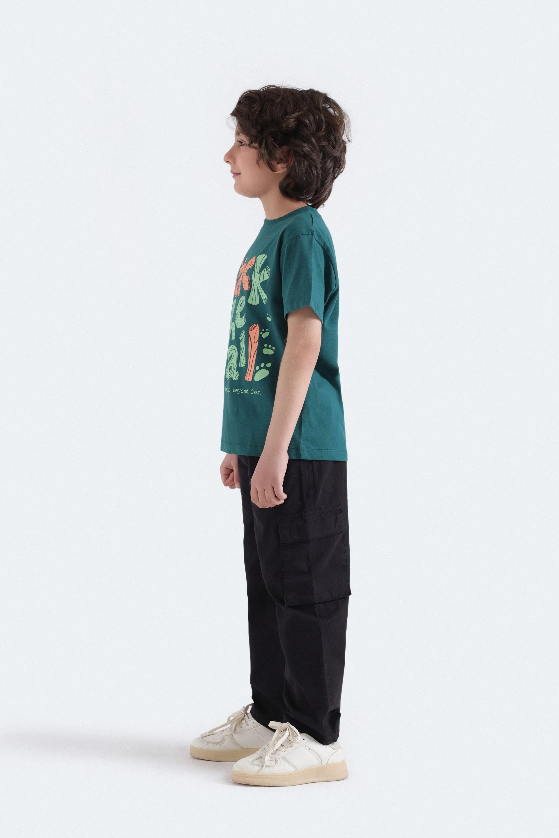 Slogan Print T-Shirt - Image 5