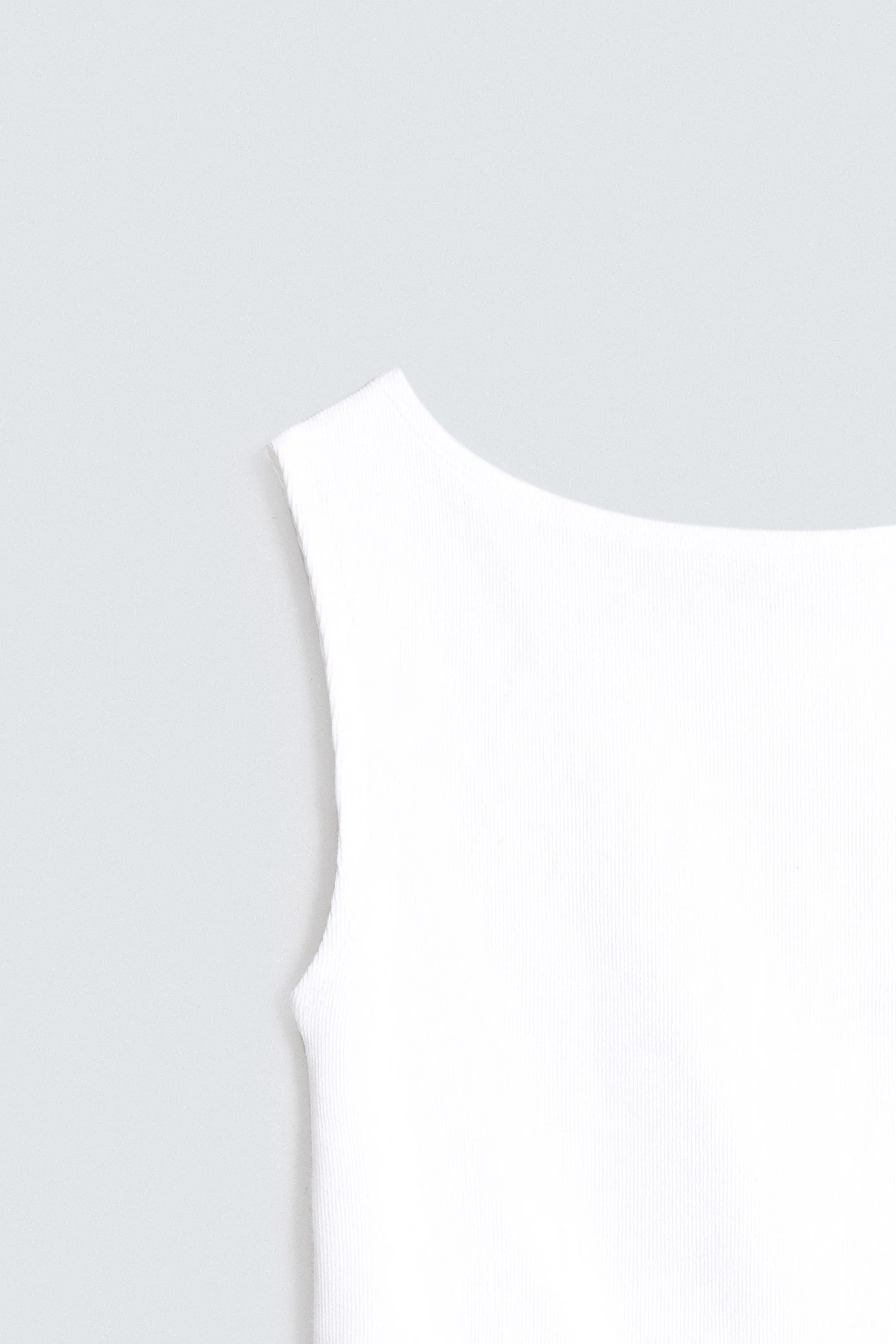 Cropped Boat Neck Tank Top - Image 13