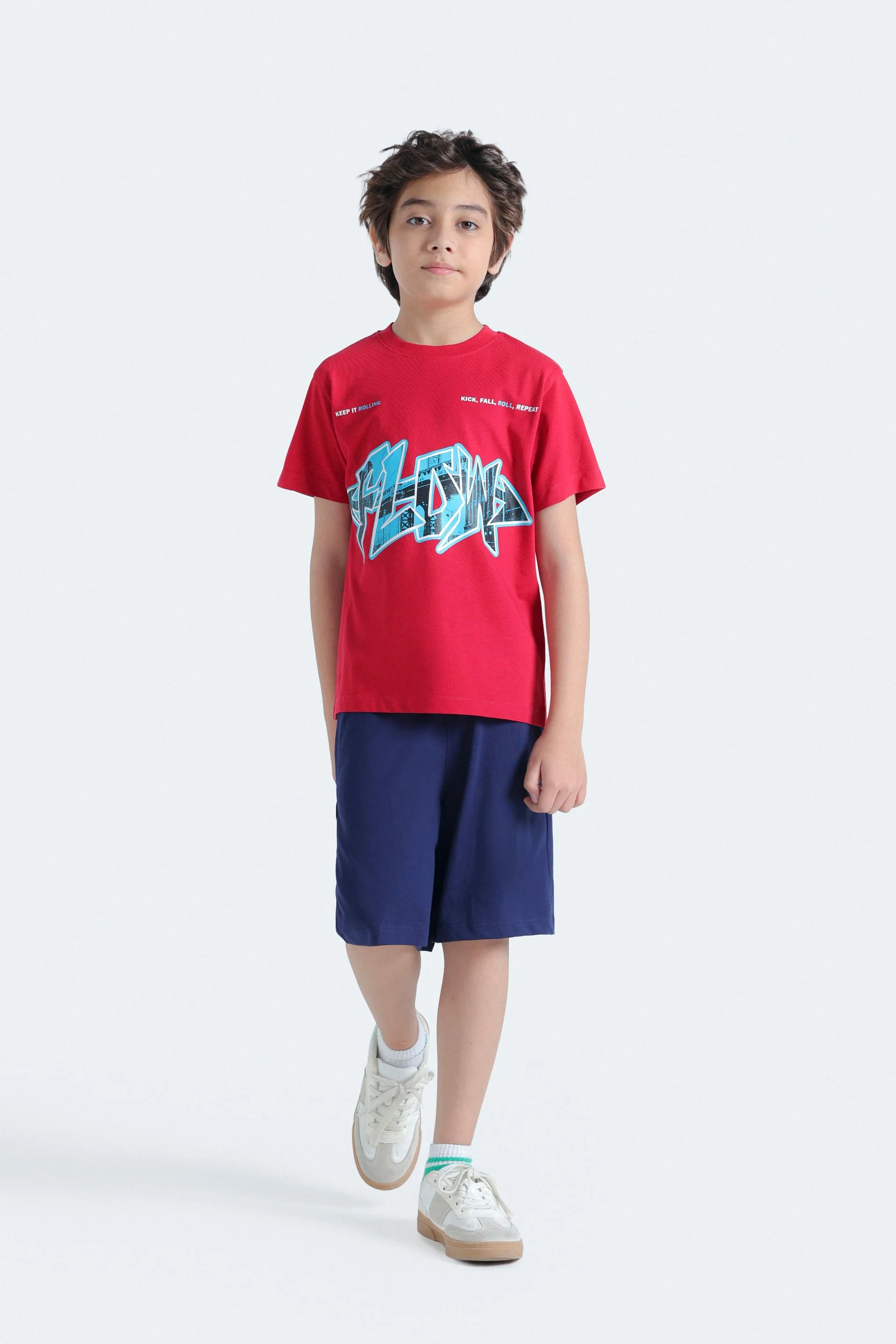 Slogan Print T-Shirt - Image 4