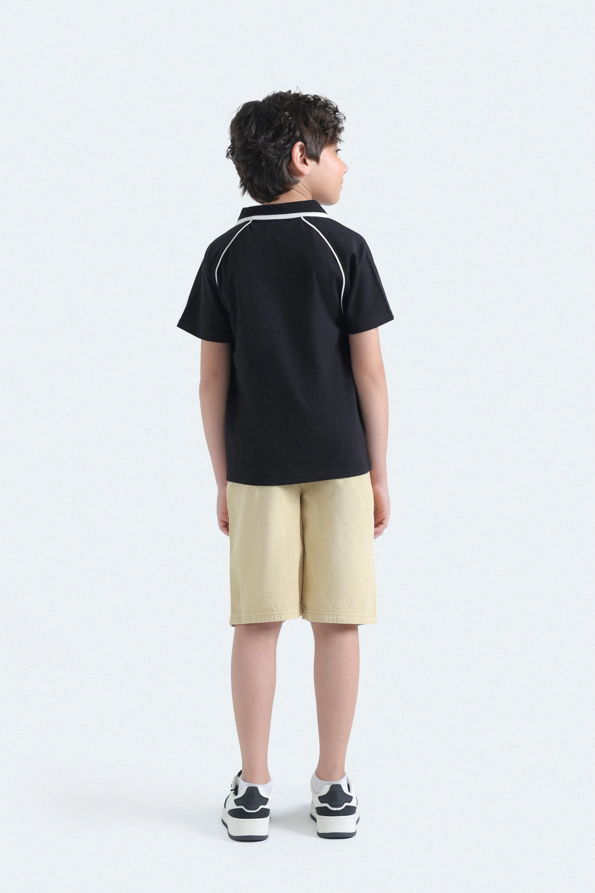 Slogan Print Polo Shirt - Image 6