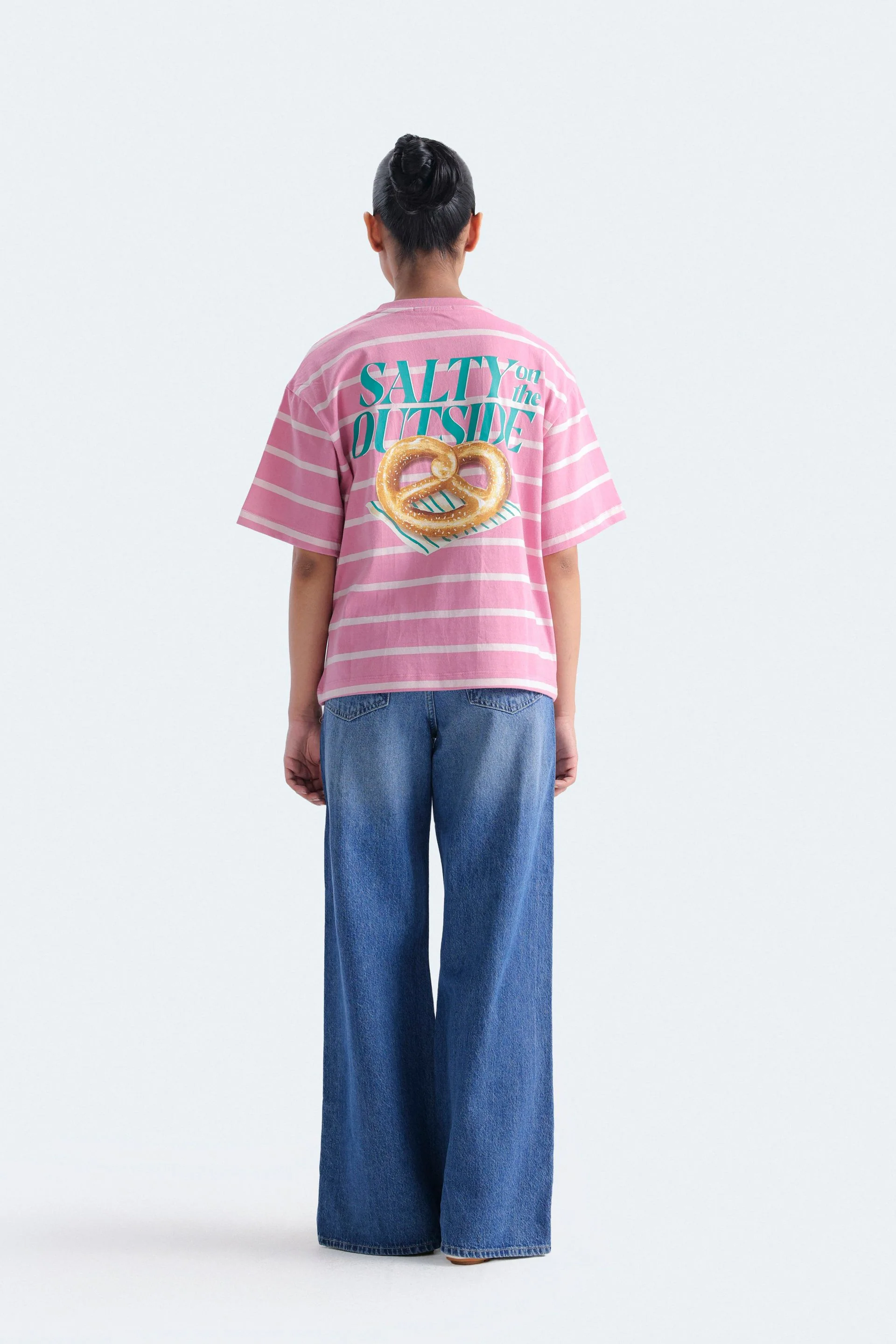 Striped Graphic T Shirt - Image 4