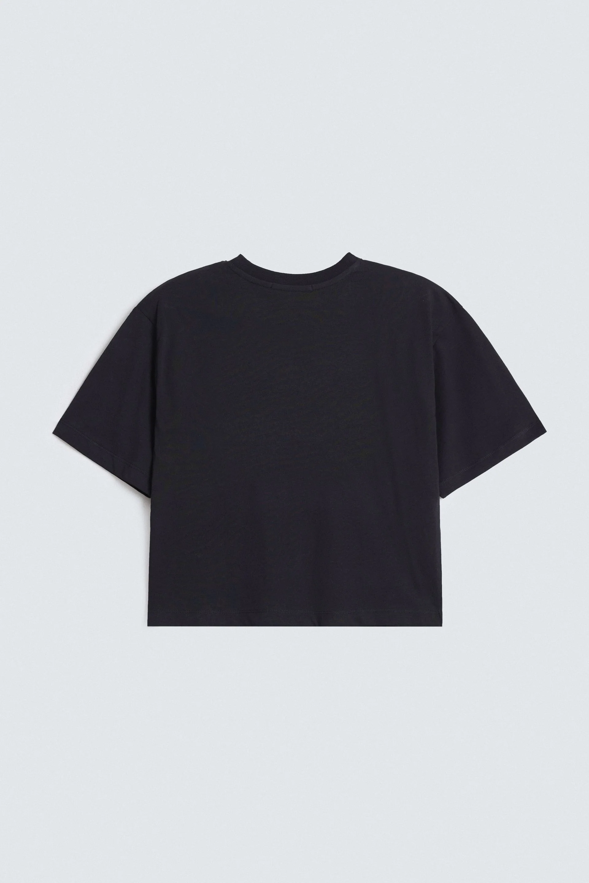 Super Cropped Embroidered T-Shirt - Image 7