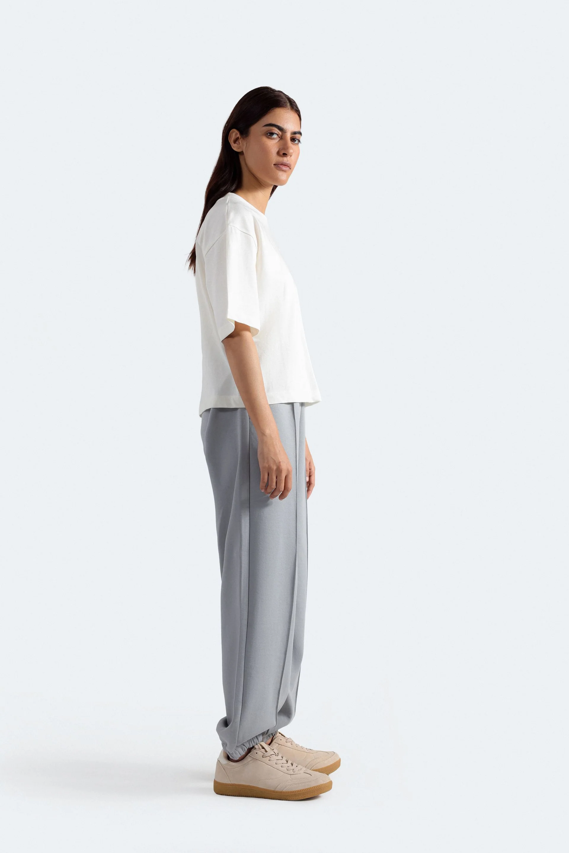 Cropped Embroidered T-Shirt - Image 3