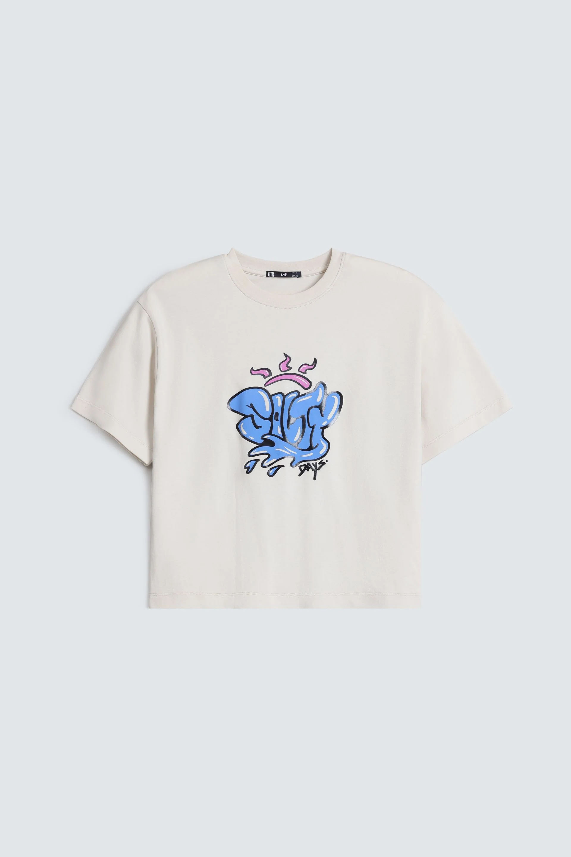 Slogan Print T-Shirt - Image 5
